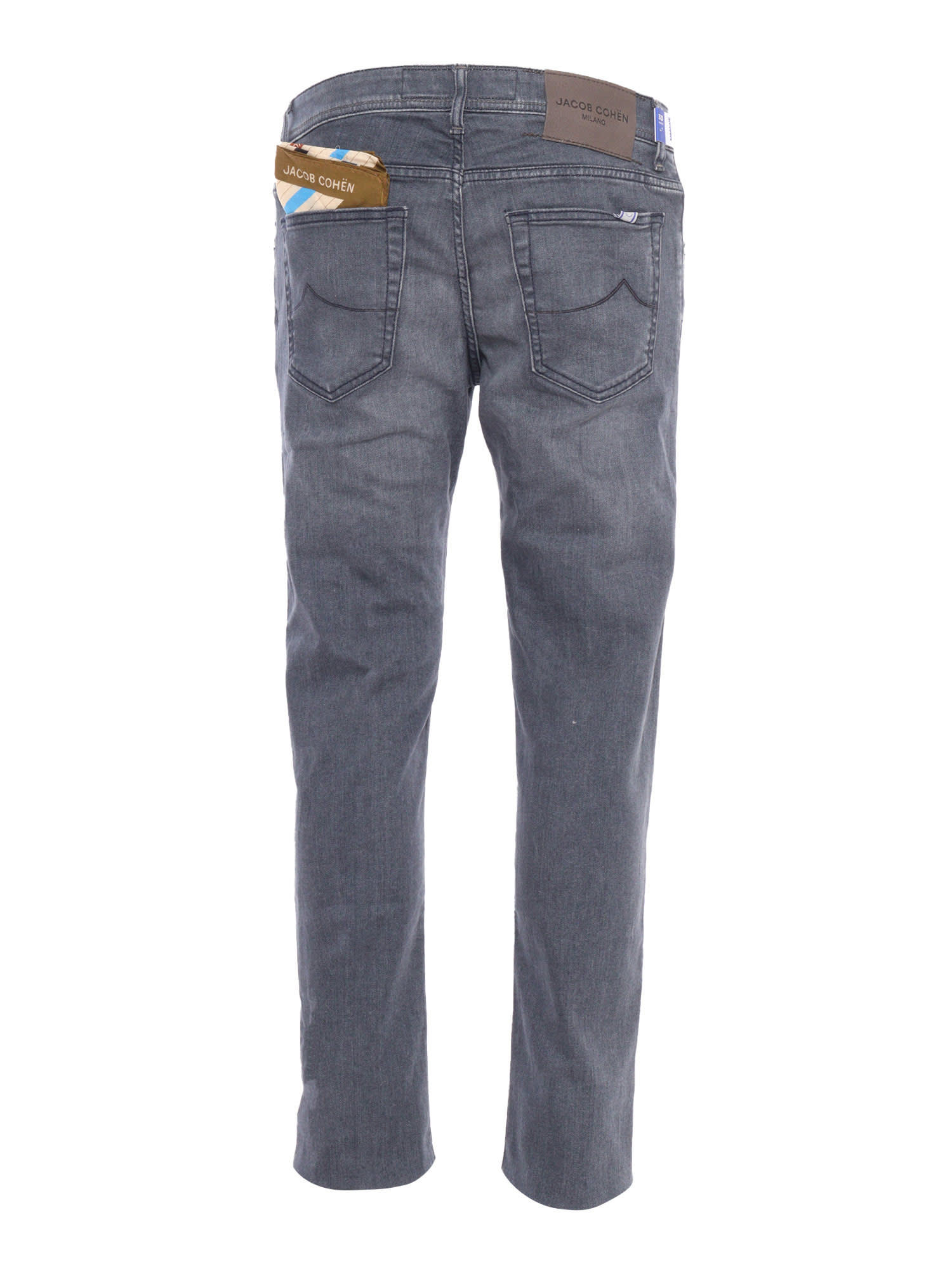 JACOB COHEN 5 POCKETS DENIM PANTS 