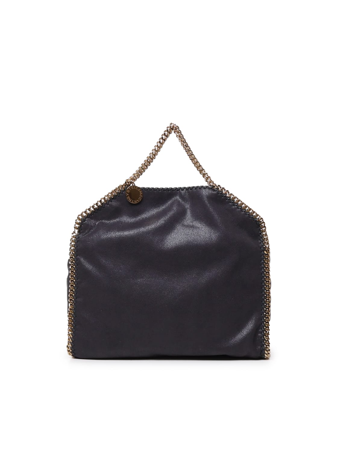 Shop Stella Mccartney Foldable Falabella Bag In Black