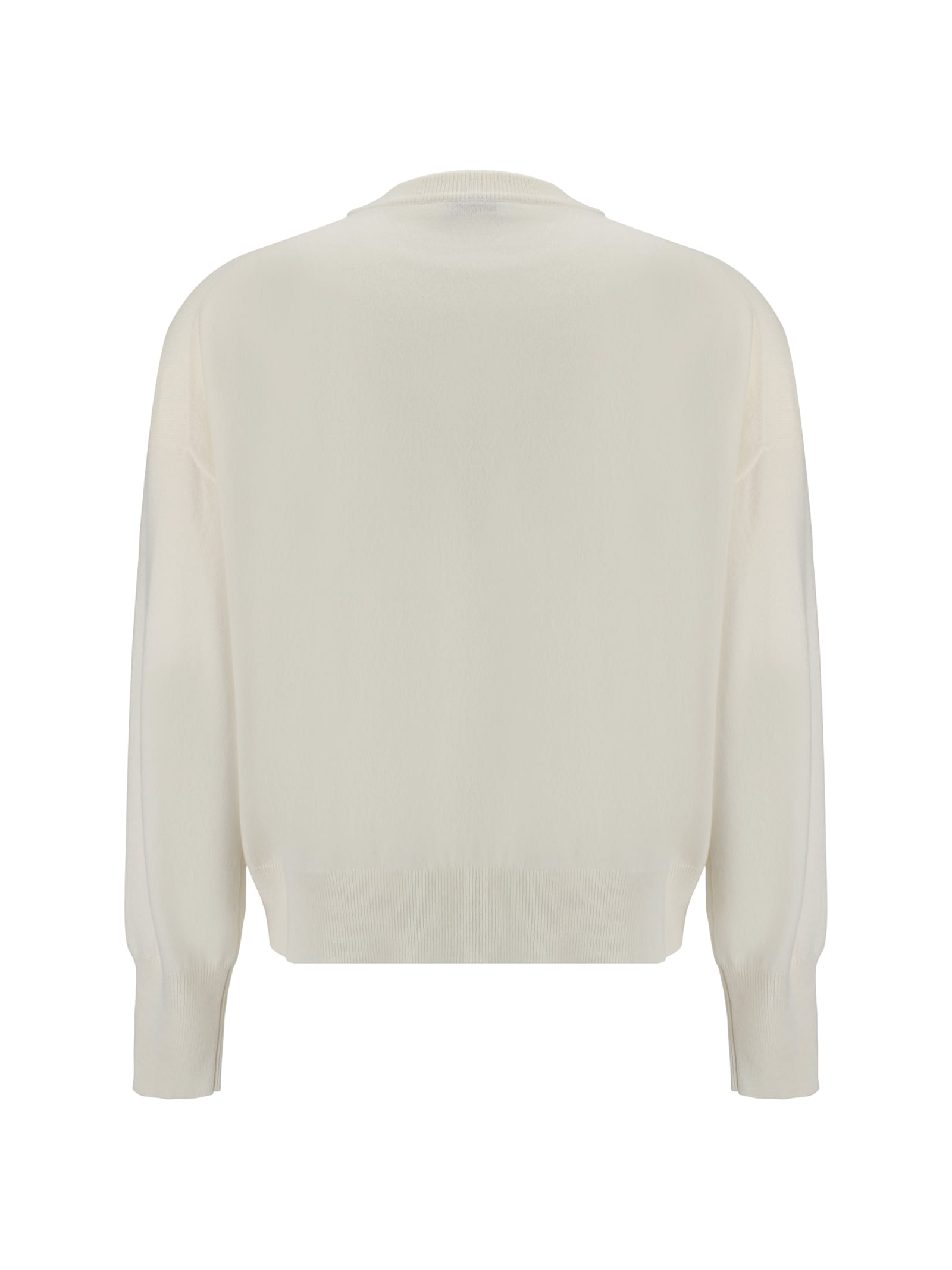 Shop Brunello Cucinelli Sweater In Bianco