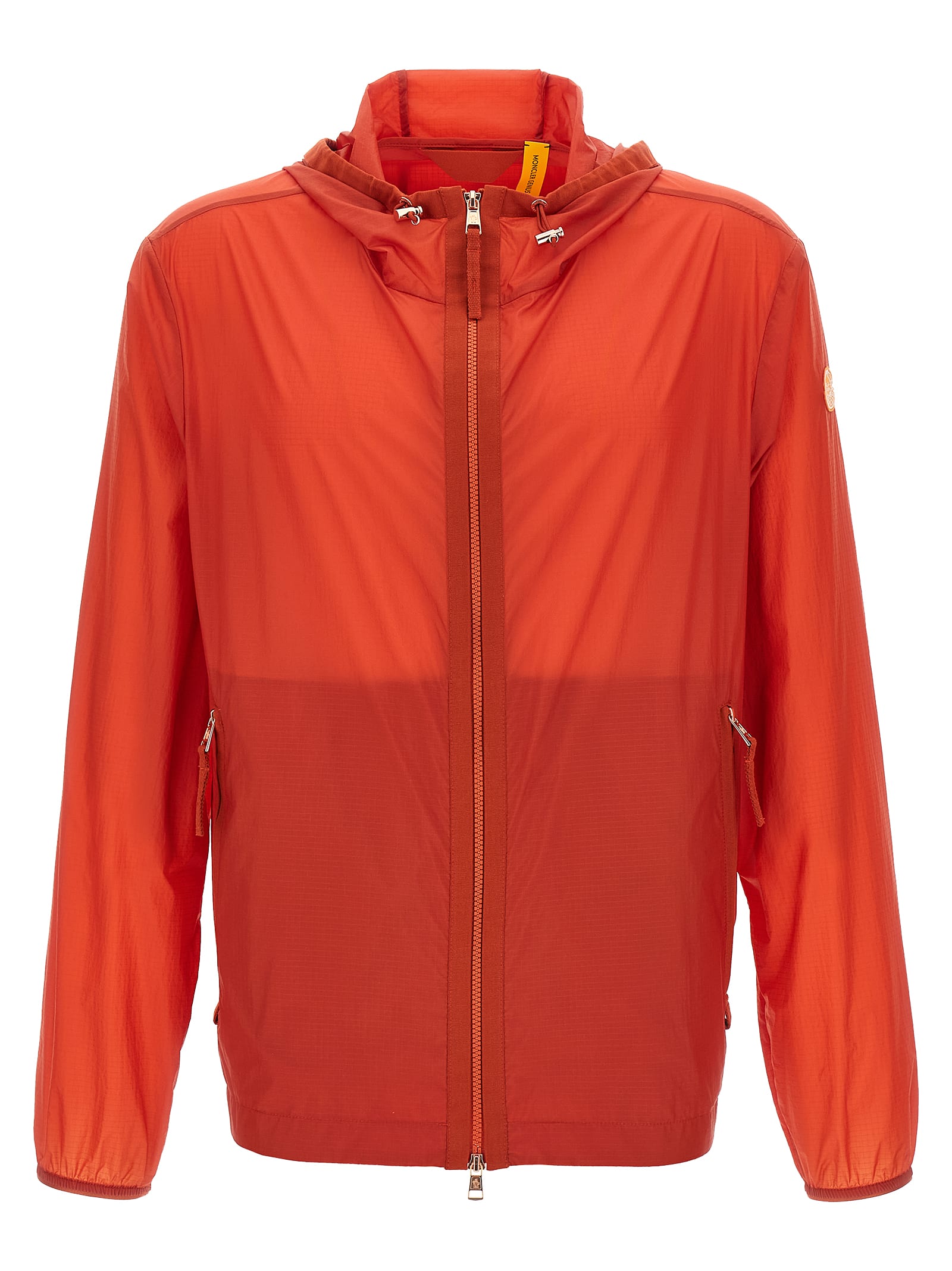 Moncler Genius Hamlin Moncler X Gilga Farm Designed By Donald Glover Nylon Jacket In Orange