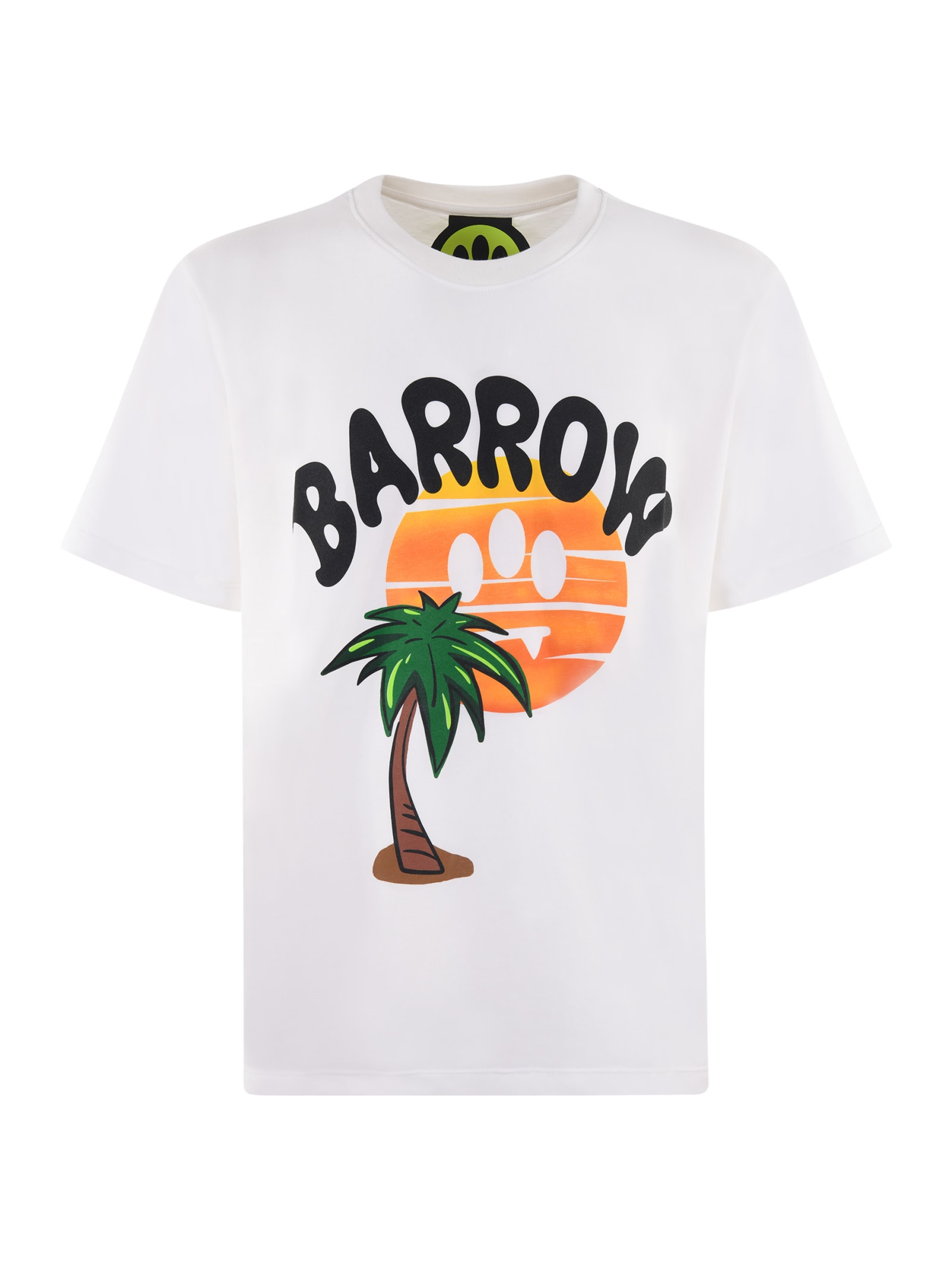 Barrow Cotton T-shirt In White
