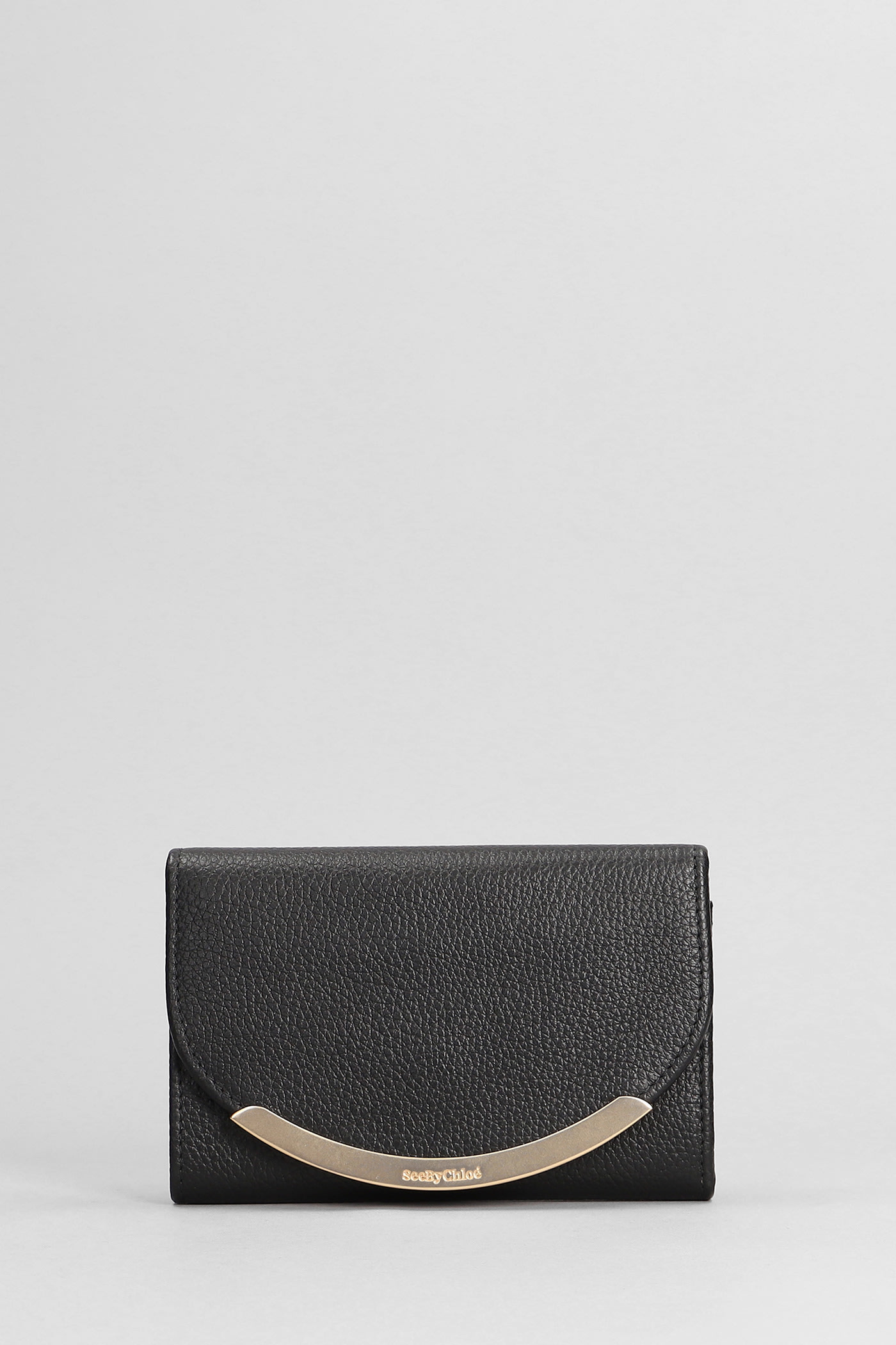 See by Chloé Lizzie Wallet In Black Leather