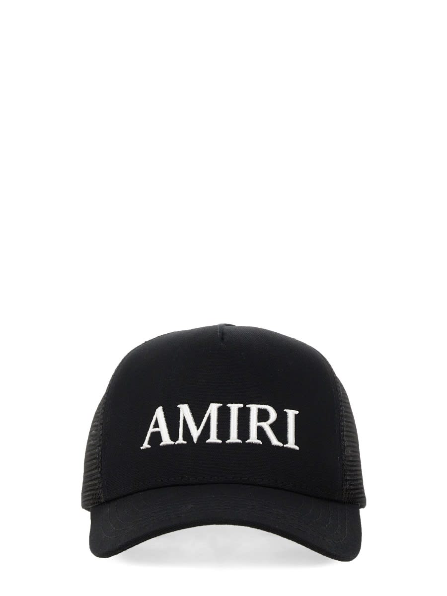 Amiri Cappello Da Baseball Con Logo In Black