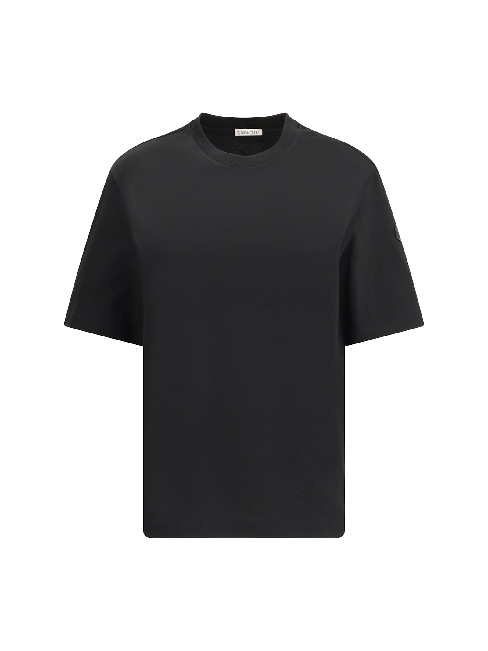 Moncler Genius T-shirt By Moncler X Ee72 By Edward Enninful In Jersey In Black