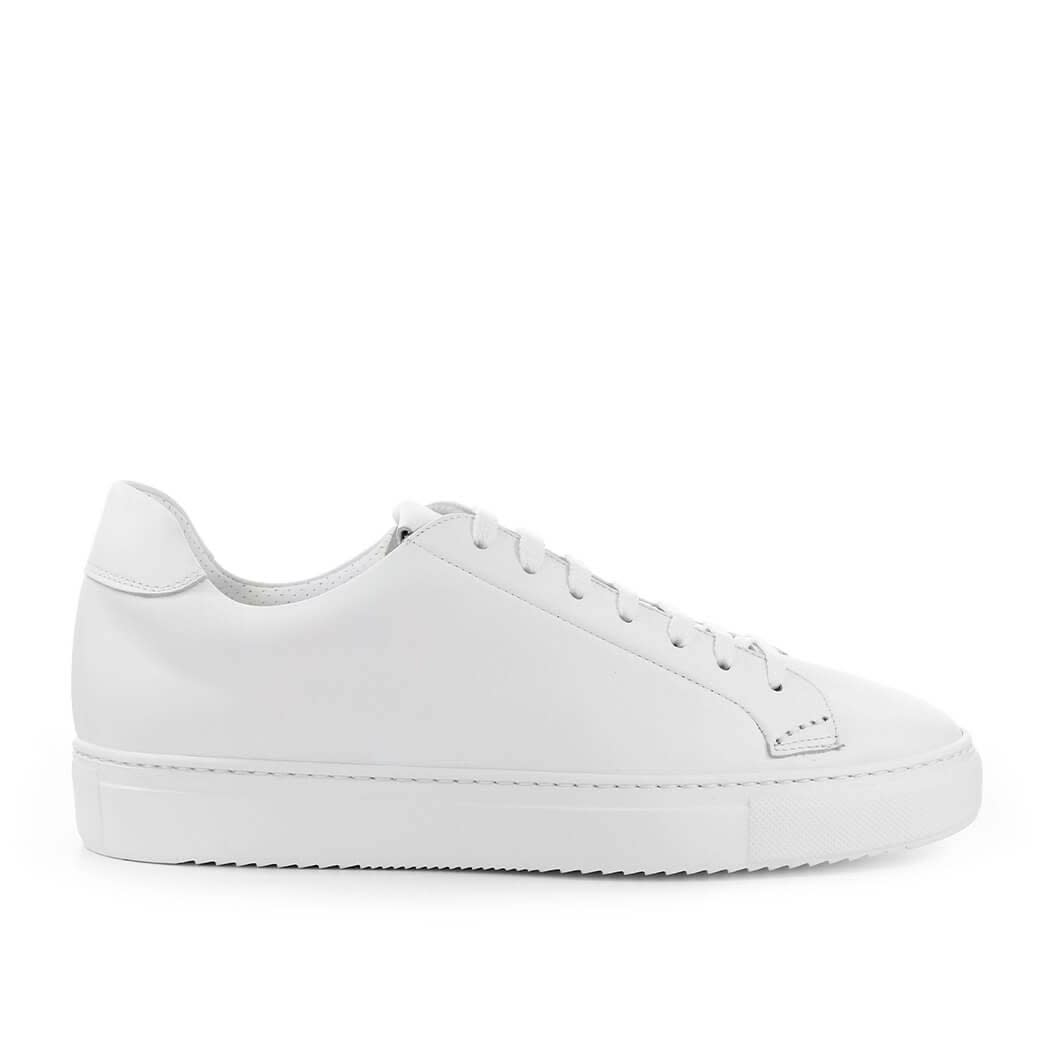 Doucals White Leather Sneaker