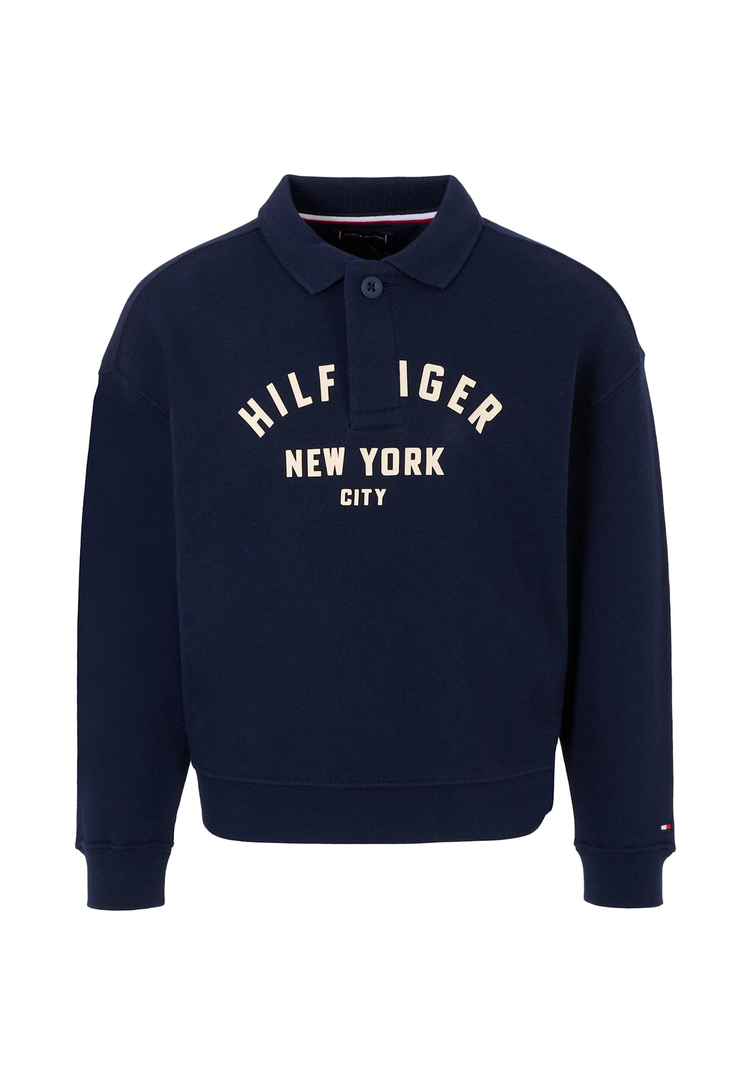 Tommy Hilfiger Polo Shirt Kids Color Navy In Multi