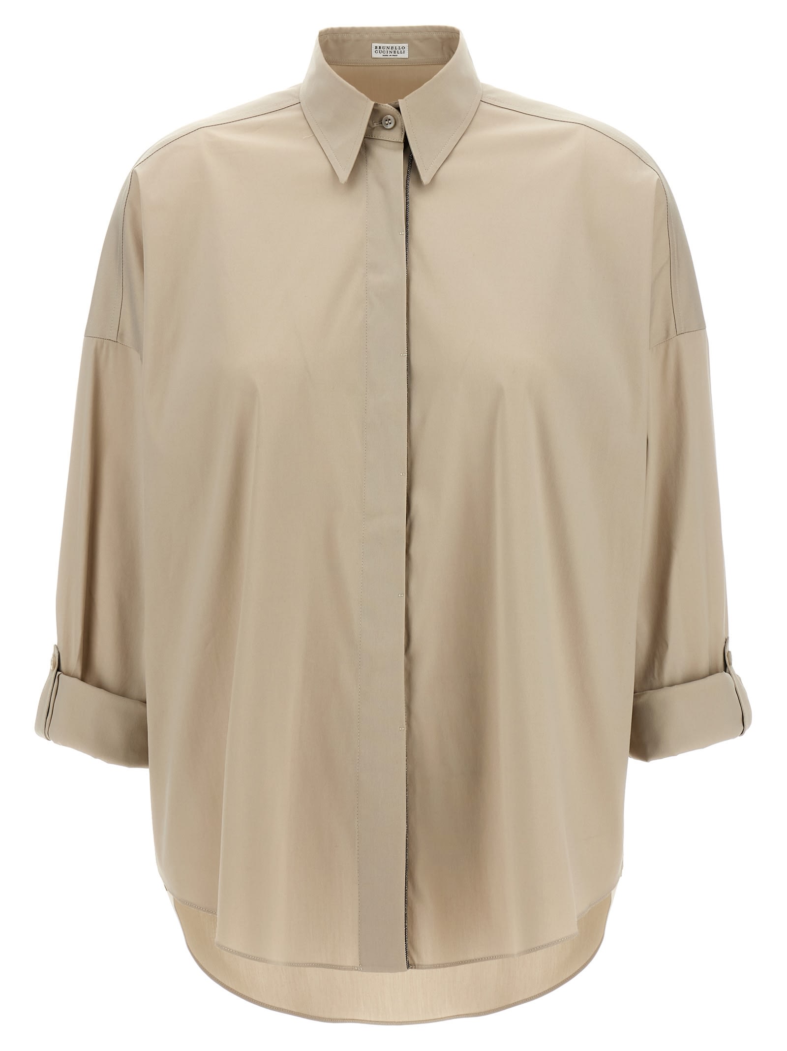 BRUNELLO CUCINELLI MONILE POPLIN SHIRT