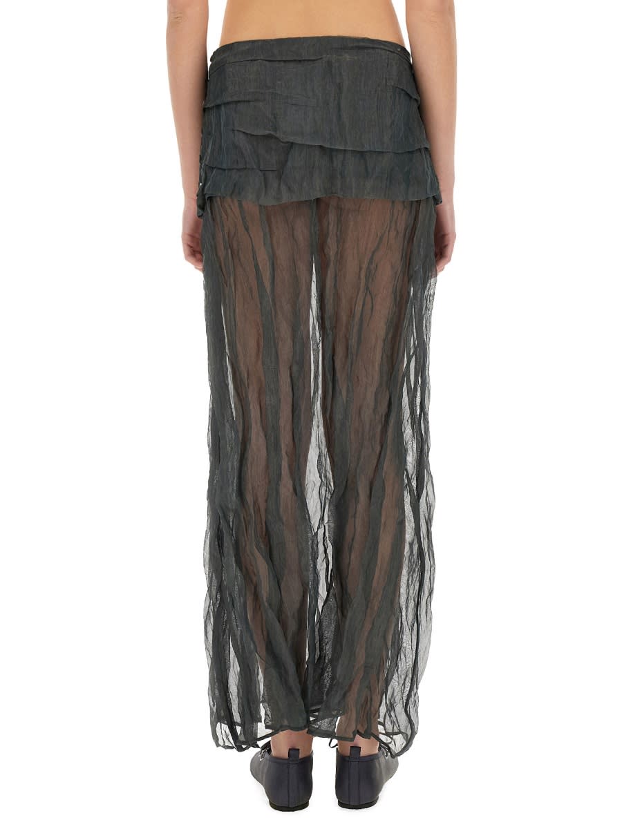 Paloma Wool Gray Mae Maxi Skirt In Black