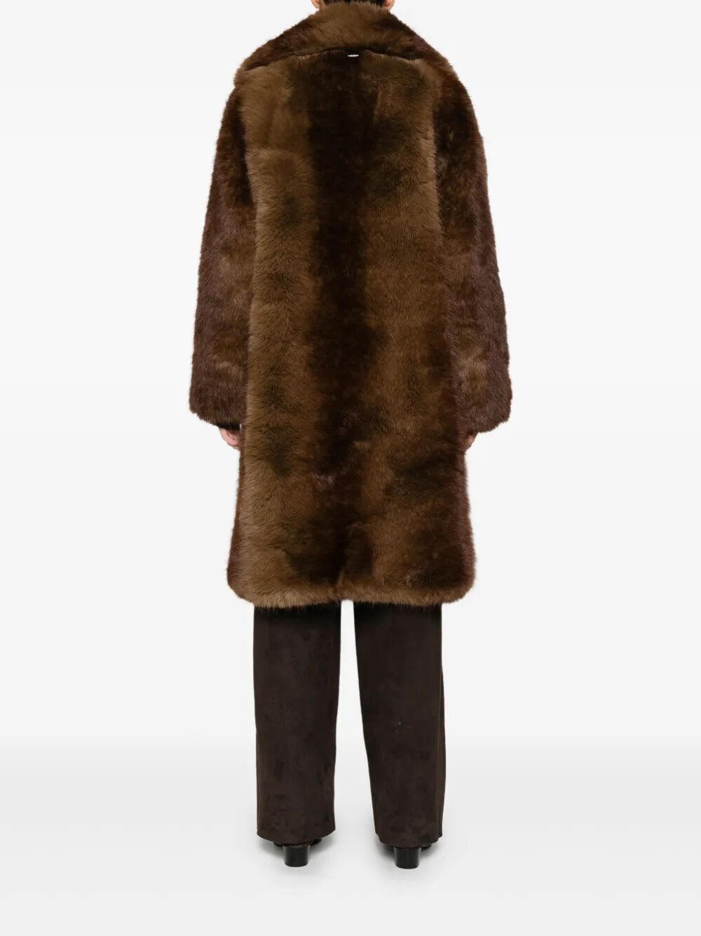 Apparis Steffi Coat In Brown