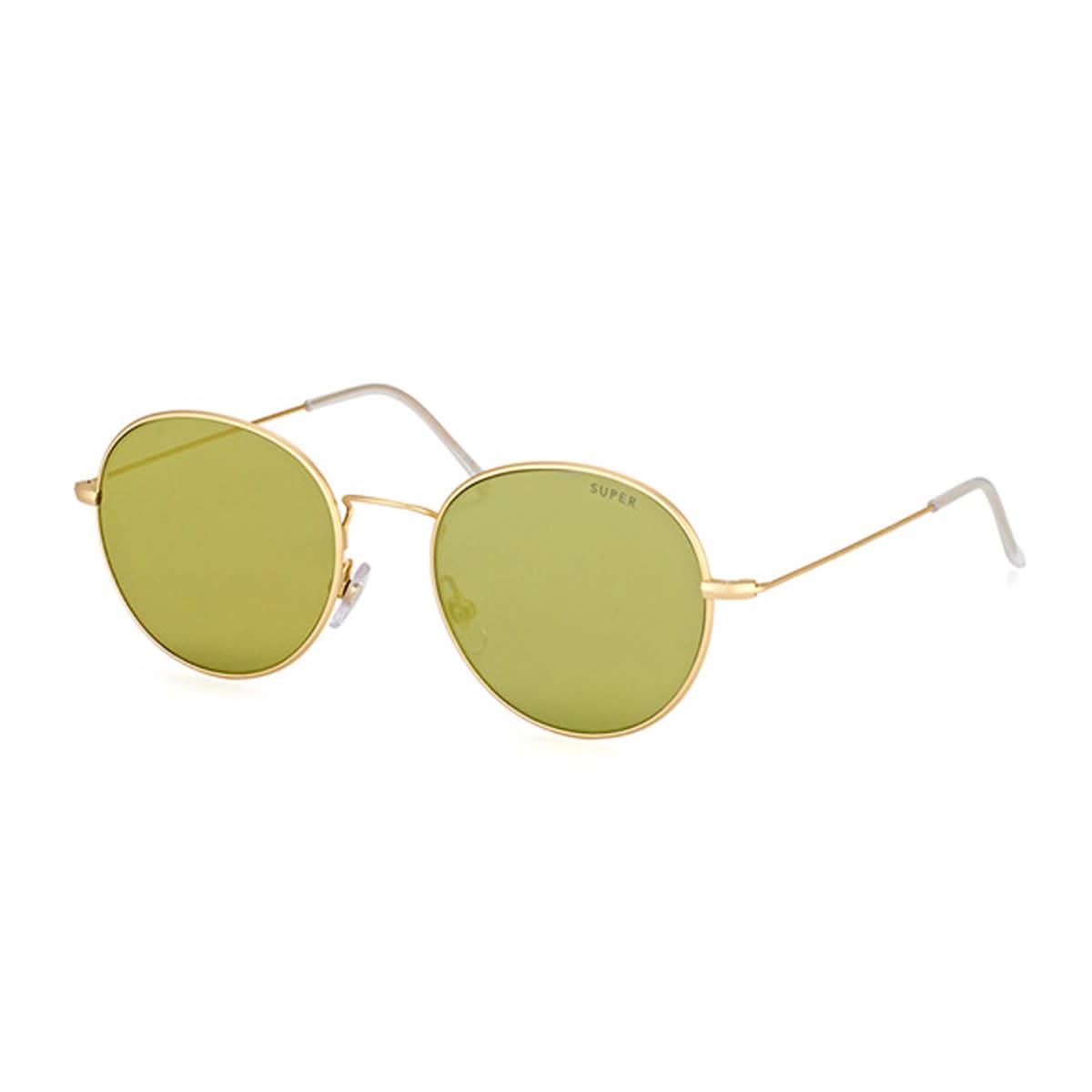 Shop Retrosuperfuture Super Wire Sunglasses In Oro