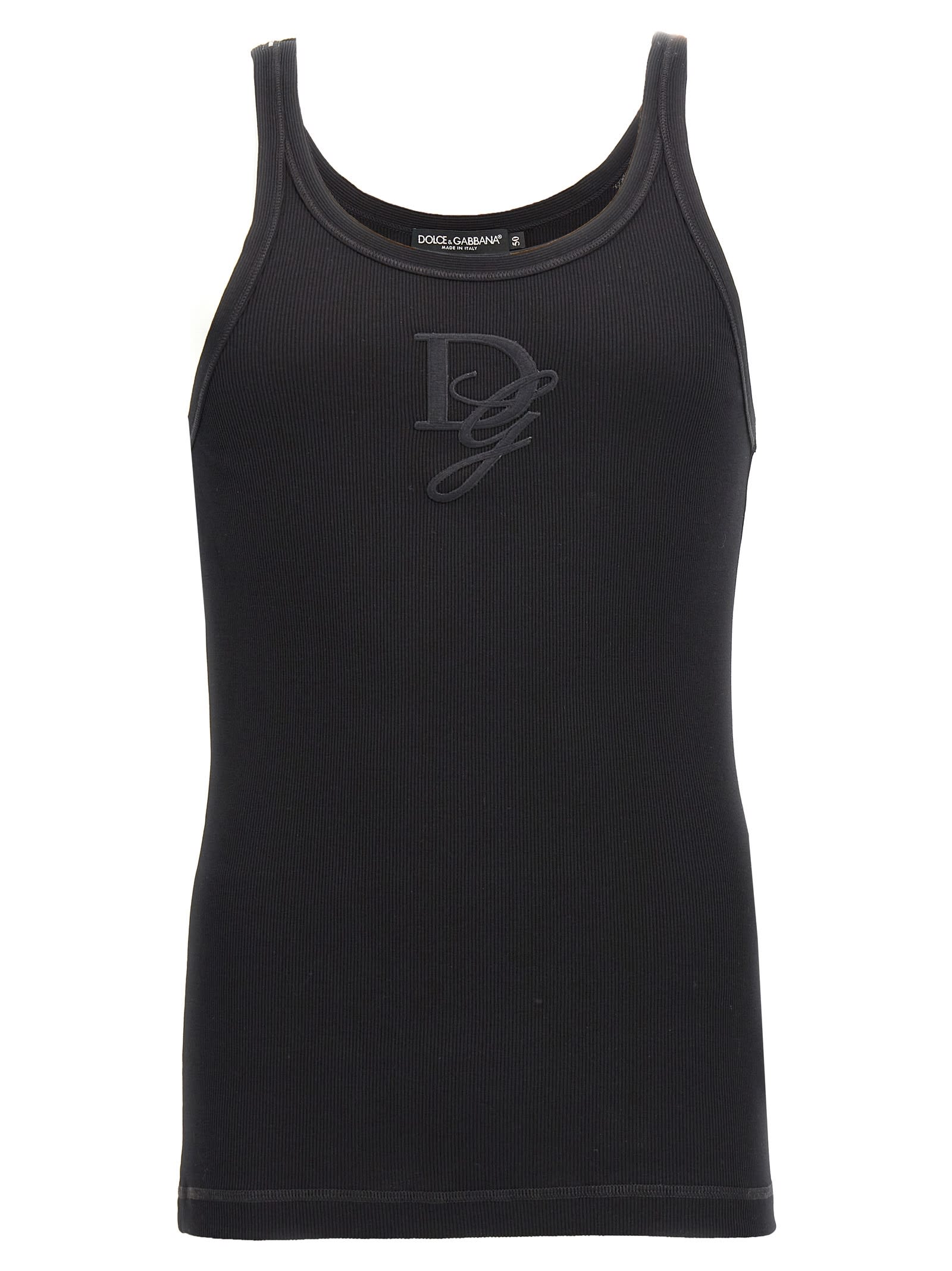 Logo Embroidery Tank Top