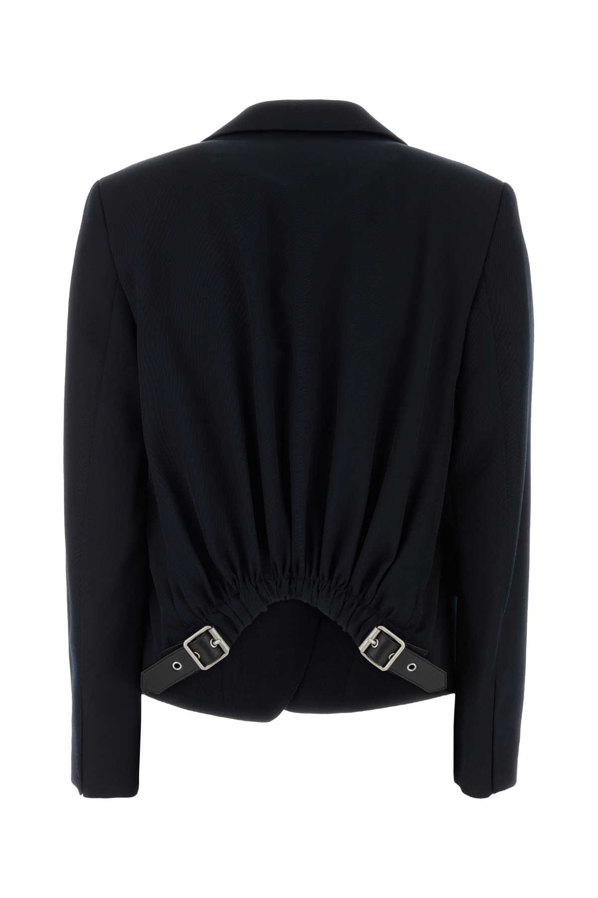 Loewe Navy Blue Wool Jacket In Blue