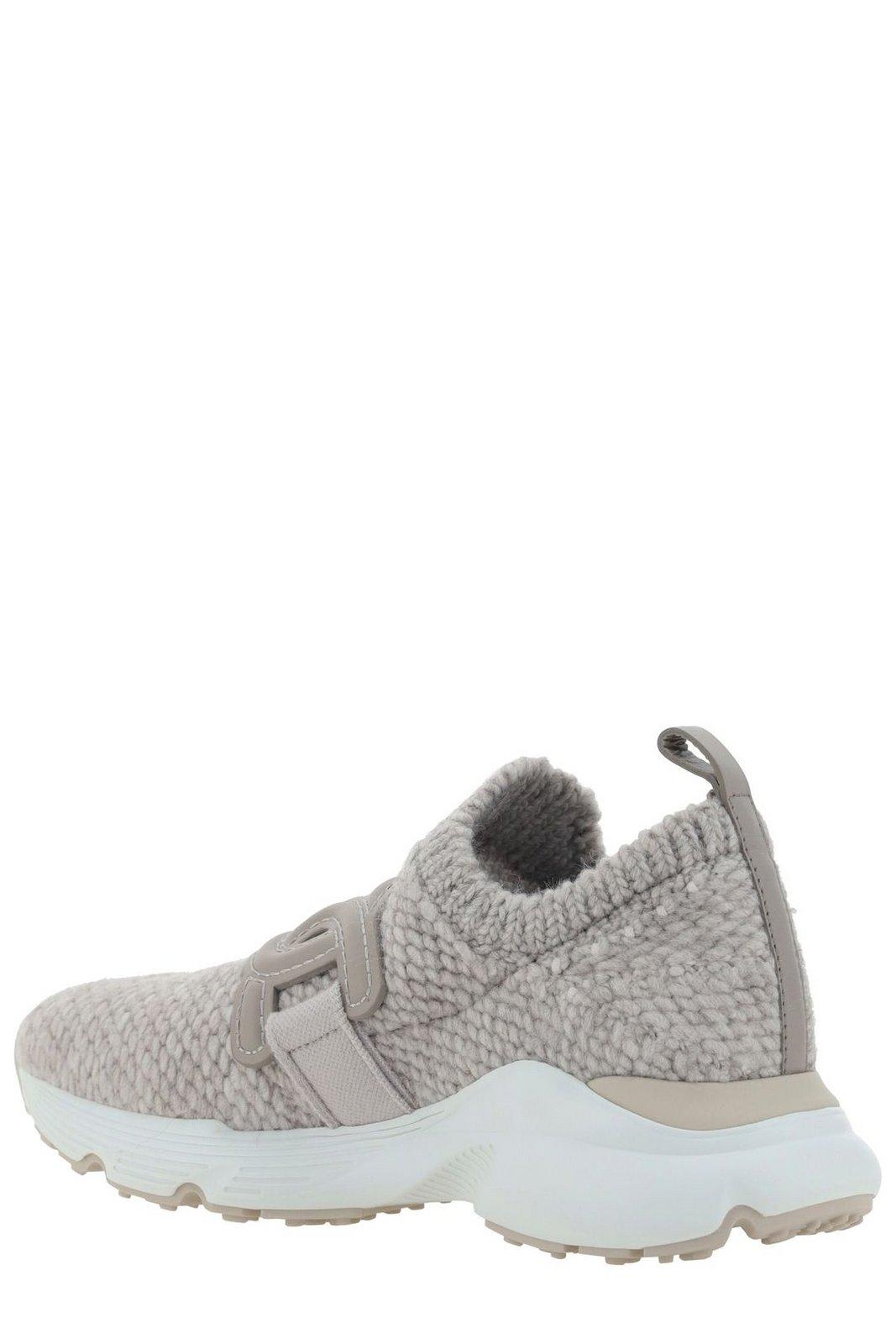 Shop Tod's Kate Slip-on Sneakers In Neutrals