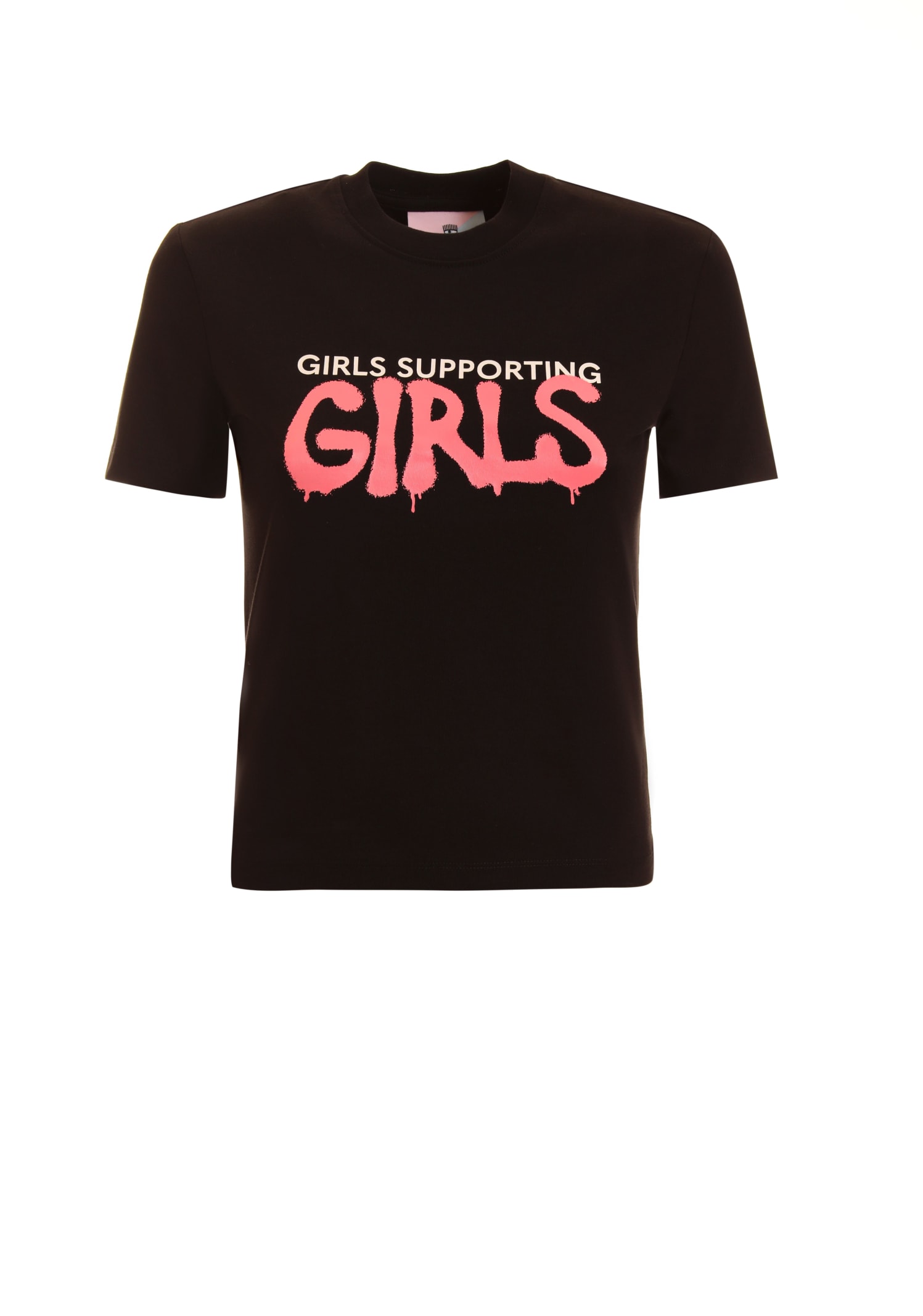 Shop Chiara Ferragni T-shirts And Polos Black