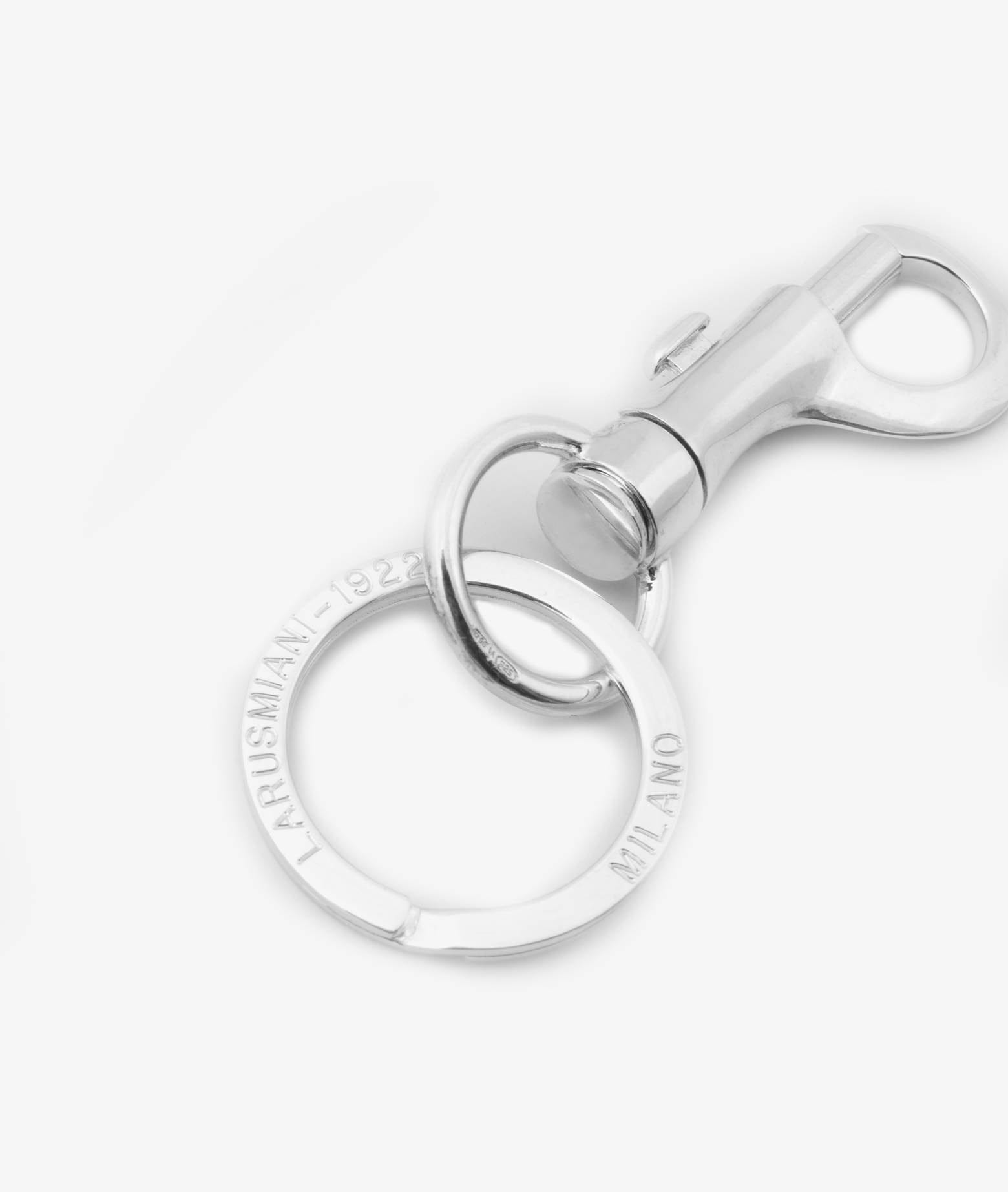 Larusmiani #n/d Keyring In Silver