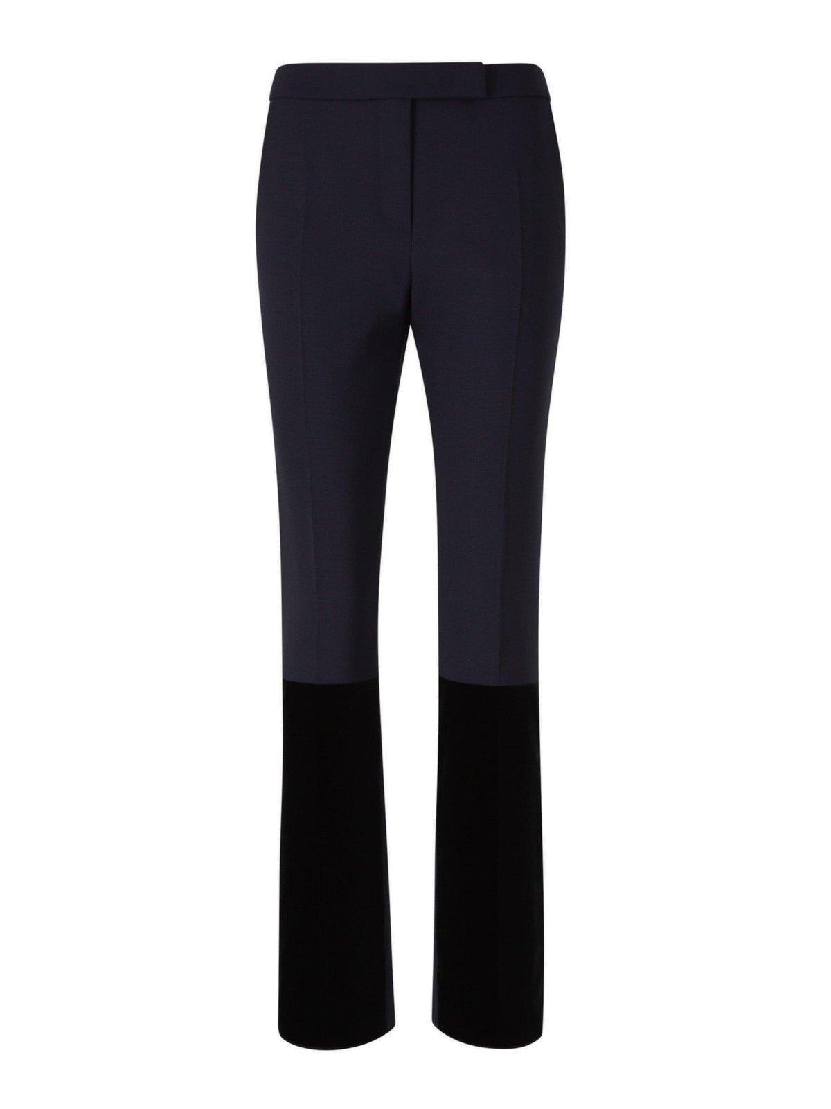 Mid Waist Straight Leg Trousers