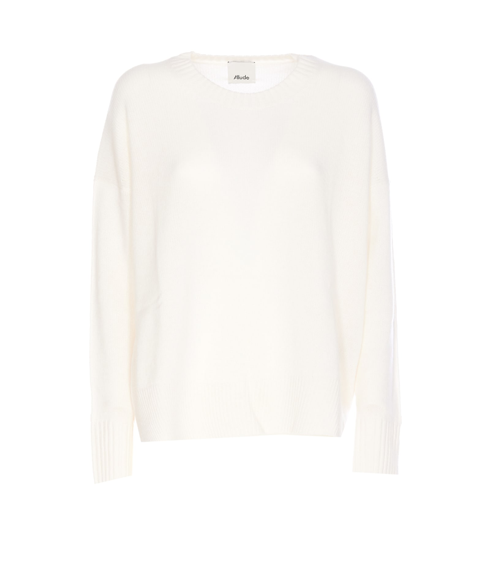 Shop Allude Sweater In White