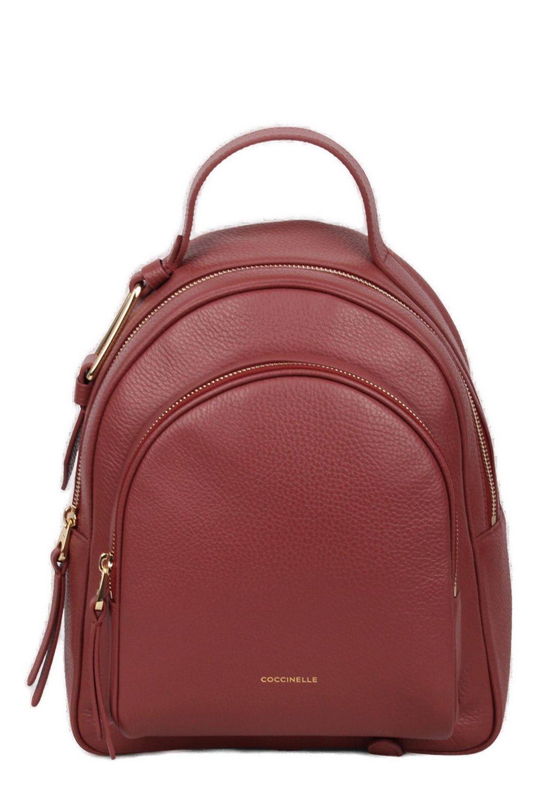 COCCINELLE MALORY ZIPPED MEDIUM BACKPACK 