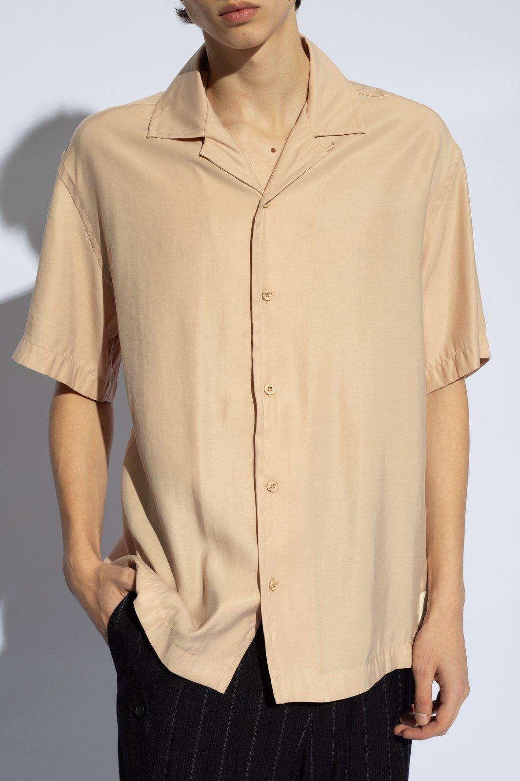Shop Emporio Armani Sustainability Collection Shirt In Beige