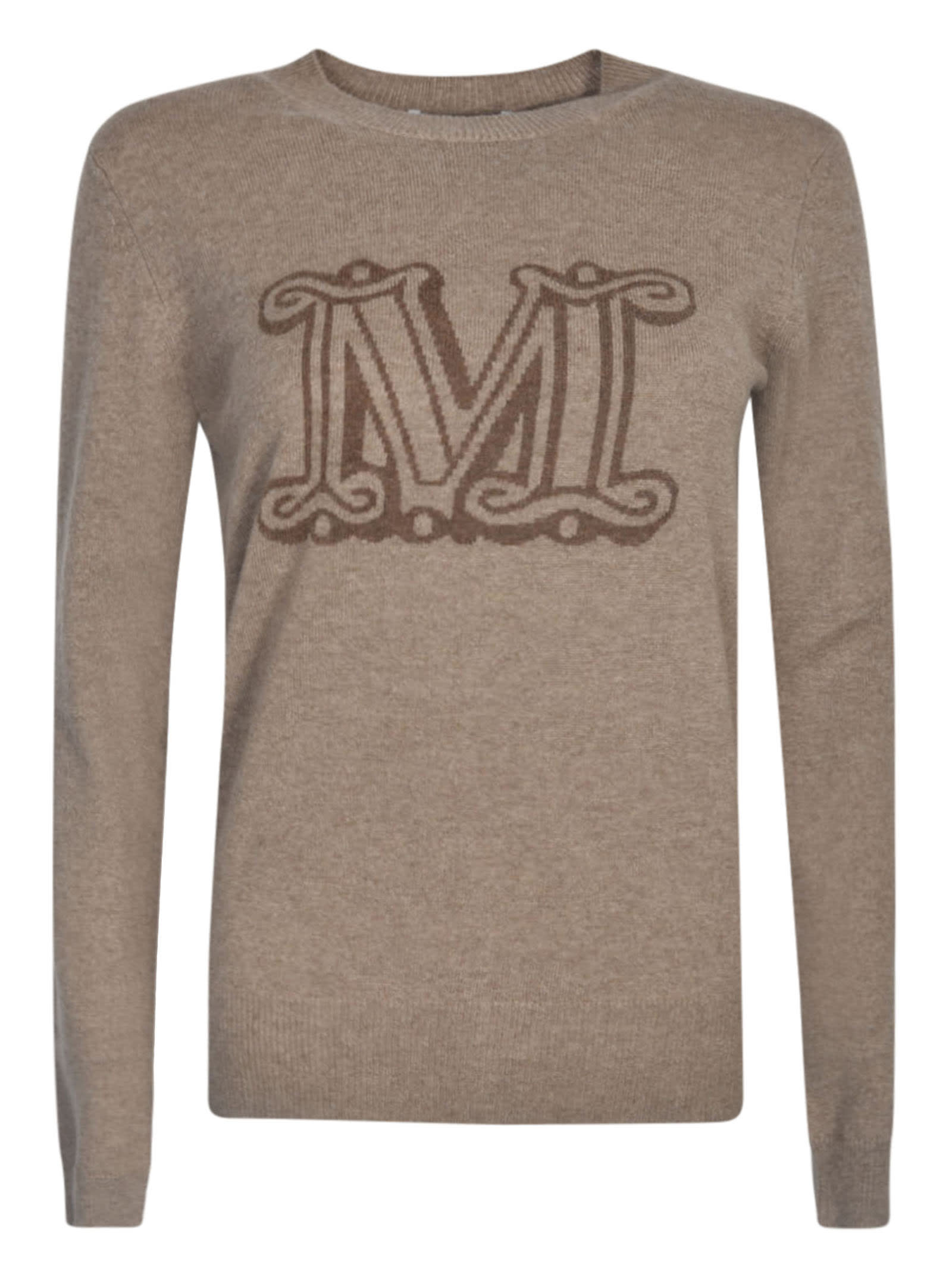 Shop Max Mara Pamir Sweater In Beige