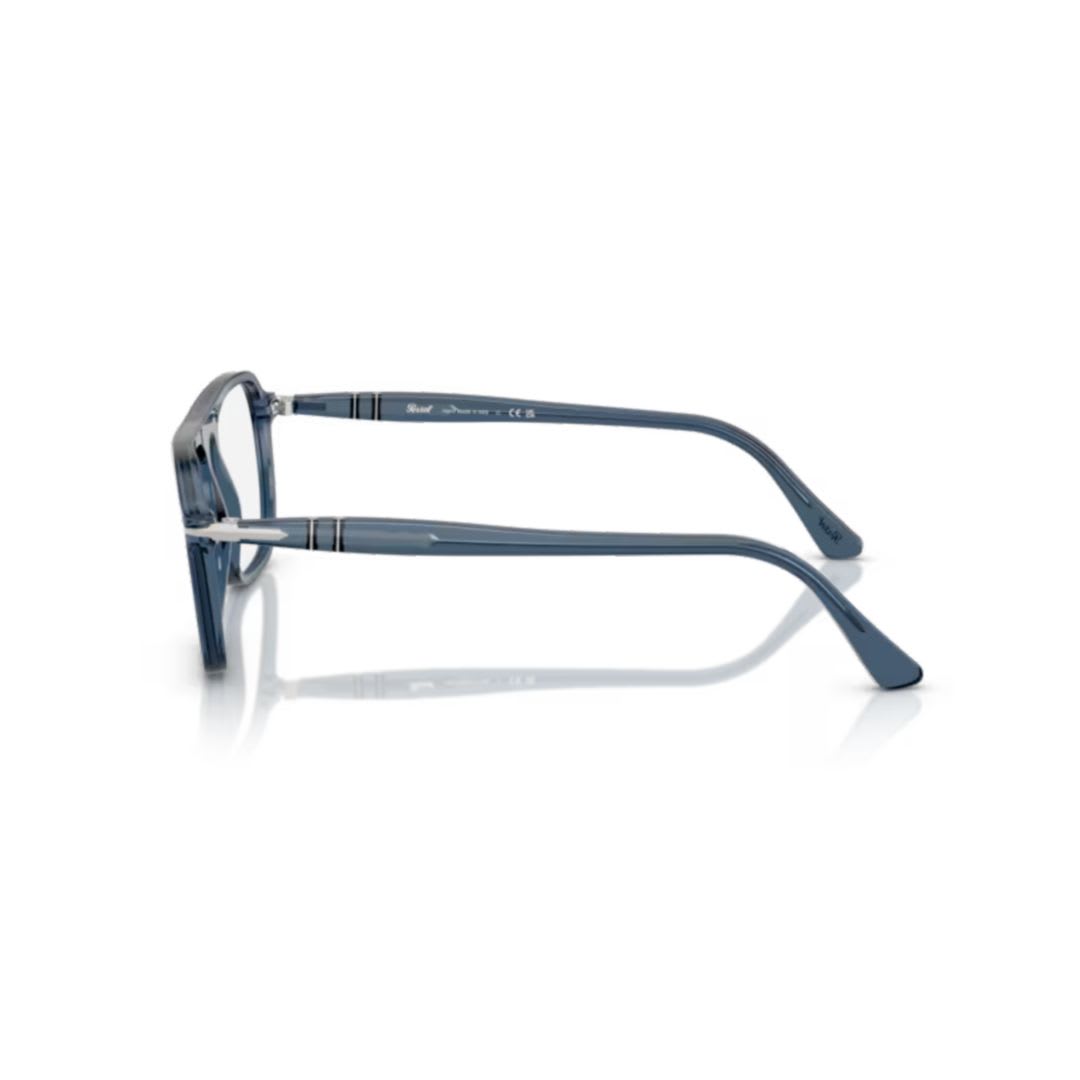Persol Jacques Brille Mit Oversized-gestell In Blue