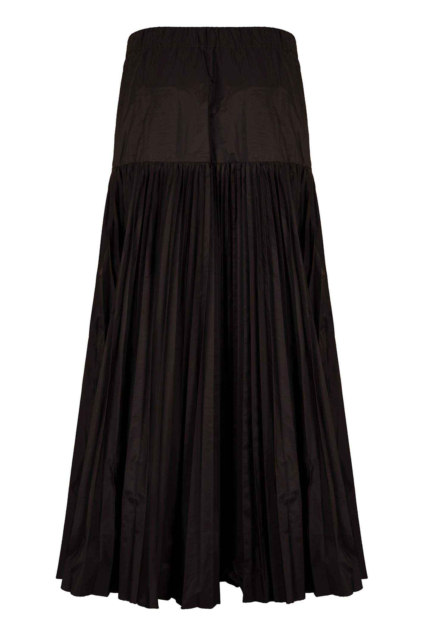P.a.r.o.s.h P. A.r. O.s. H. Pleated Skirt In Brown