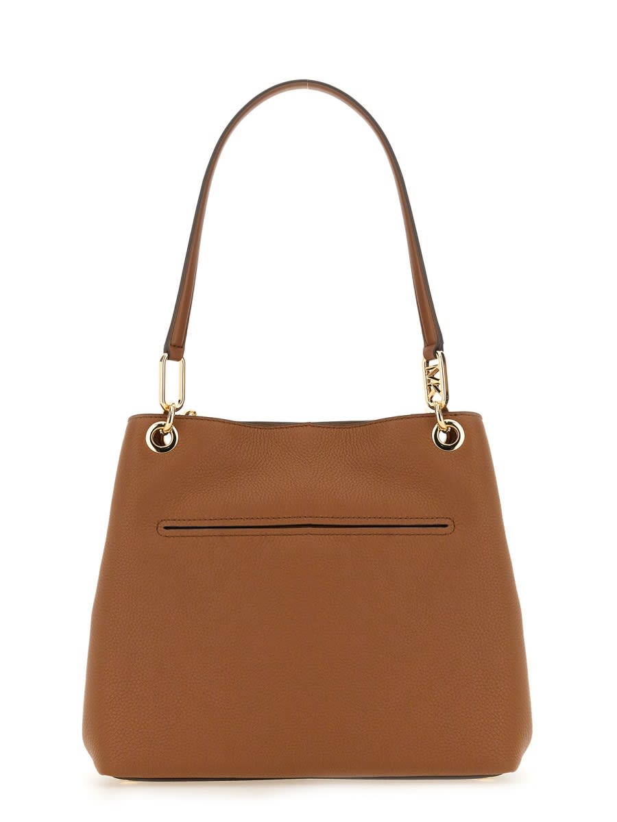 Shop Michael Kors Kensington Tote Bag In Buff