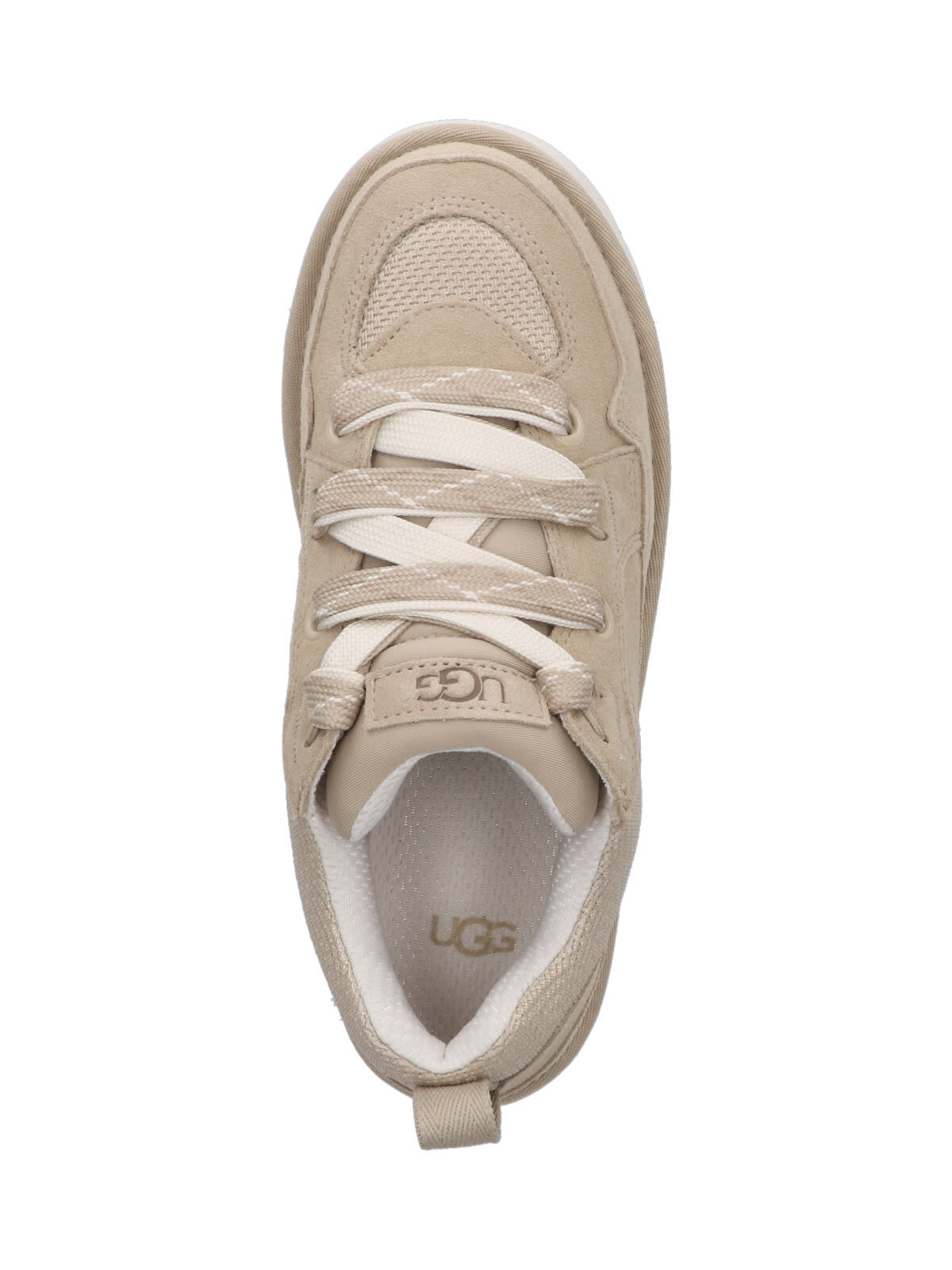 Ugg M Lo Lowmel Sole Sneakers In Soft Suede In Brown