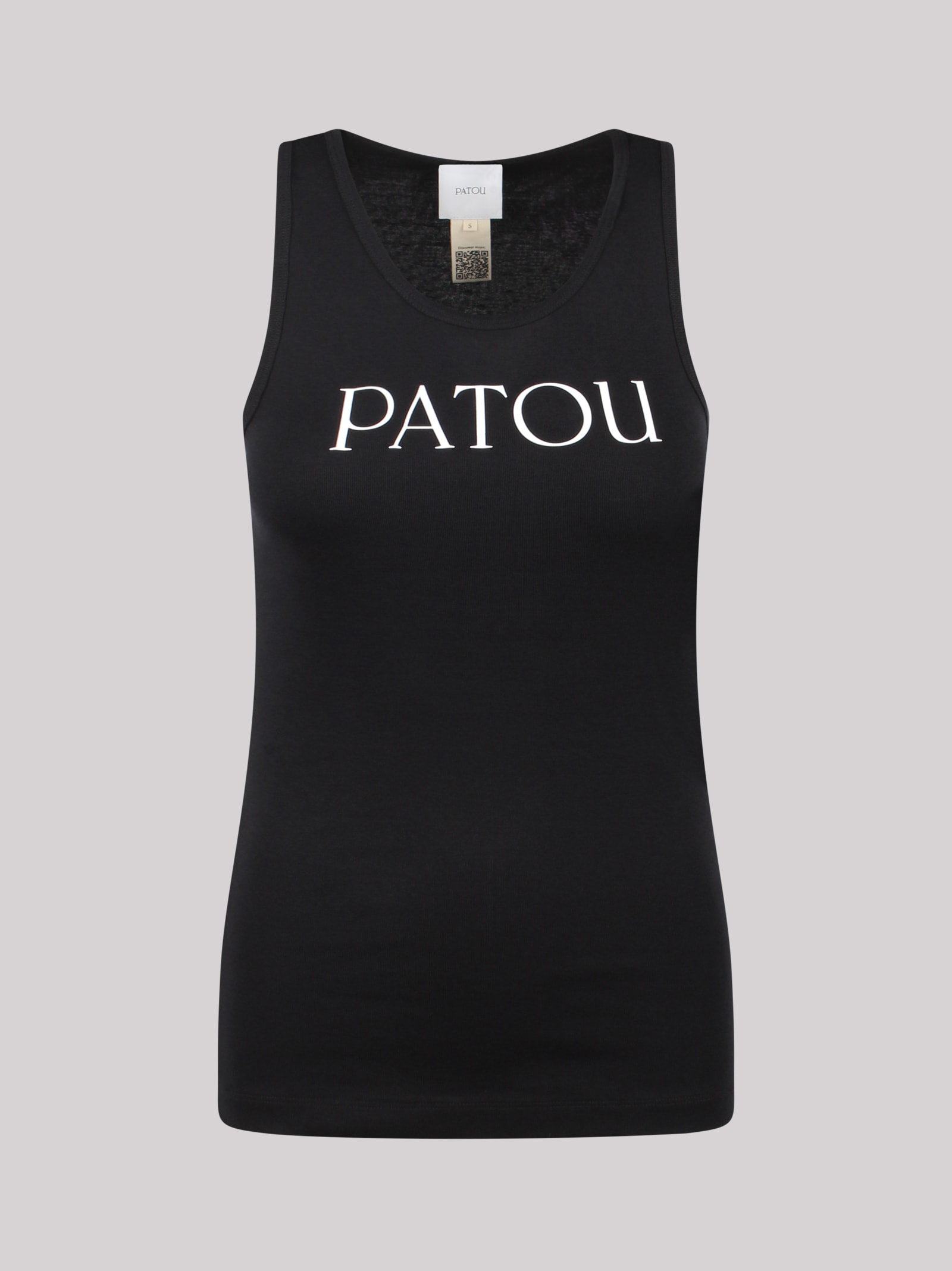 Shop Patou Logo Print Tank Top