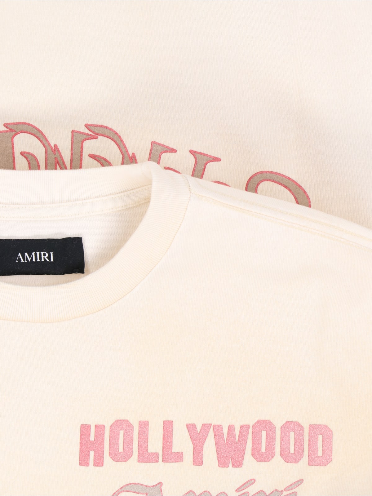 Amiri Relaxed Fit Graphic Print T-shirt With Crew Neckline In Multi