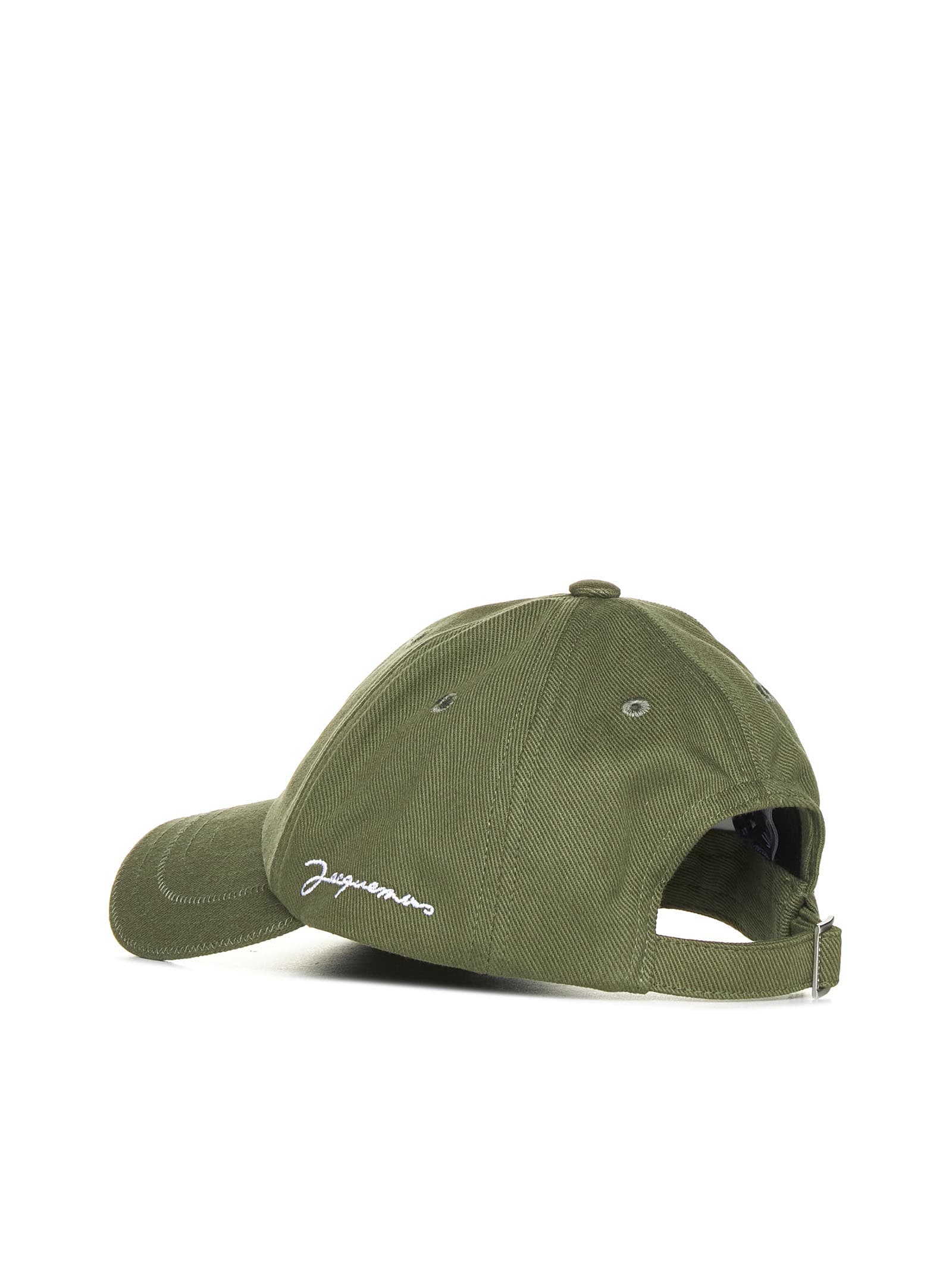Jacquemus La Casquette Cotton Hat In Khaki