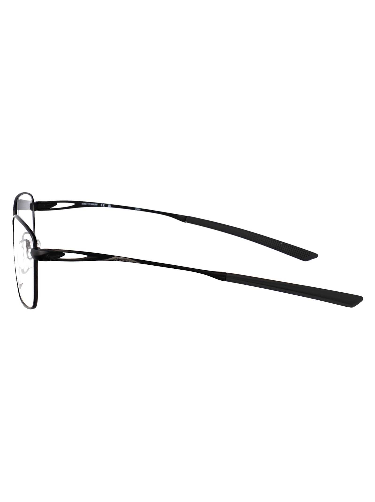 Nike Geometric Frame Plain Mirror In Black