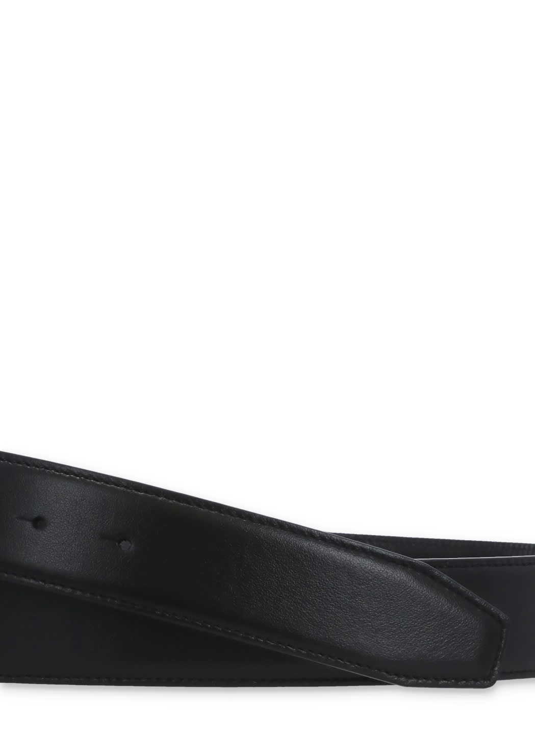 Shop Tod's Leather T Timeless Belt In Black