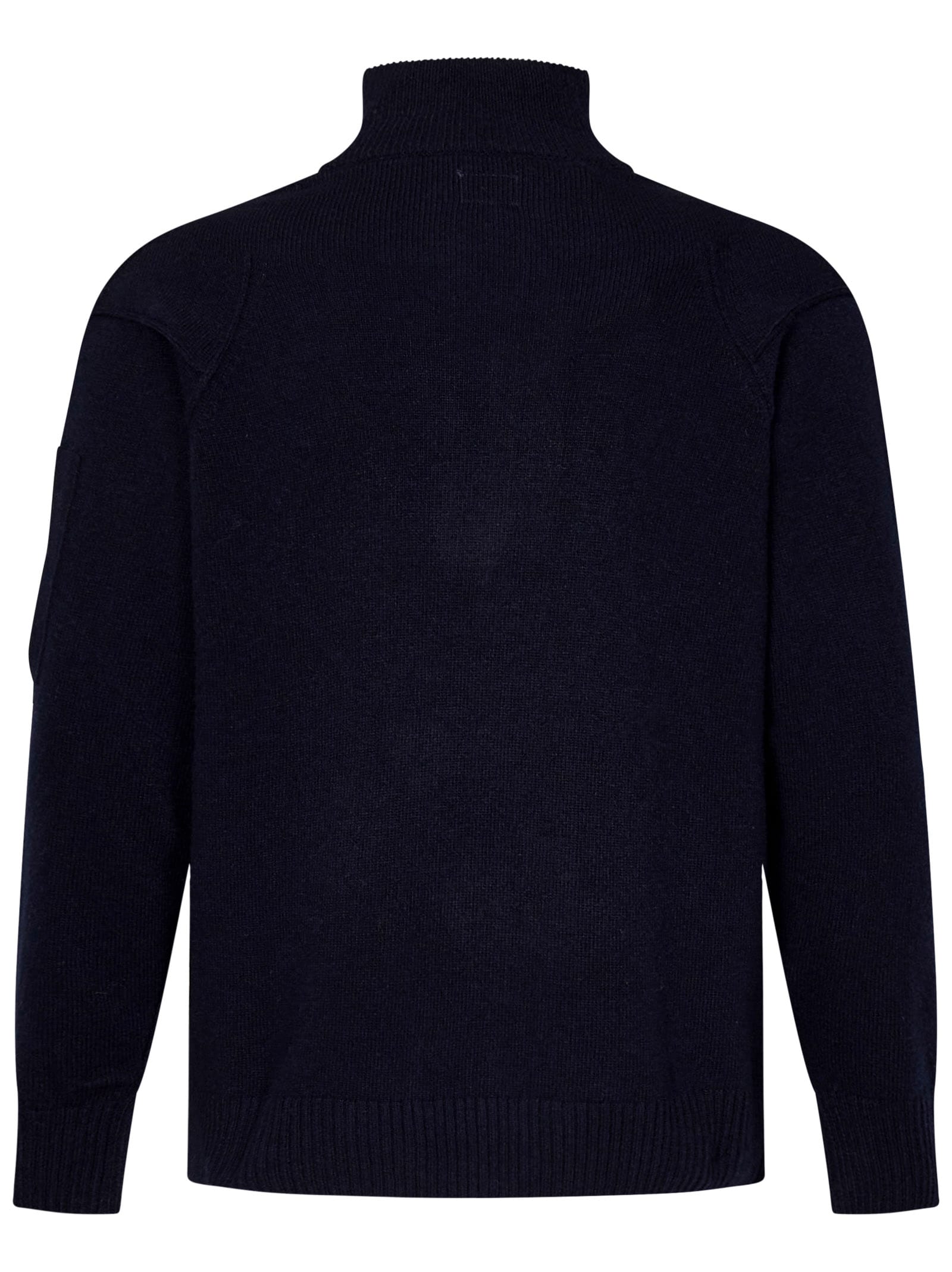 Shop C.p. Company Sweater In Blue