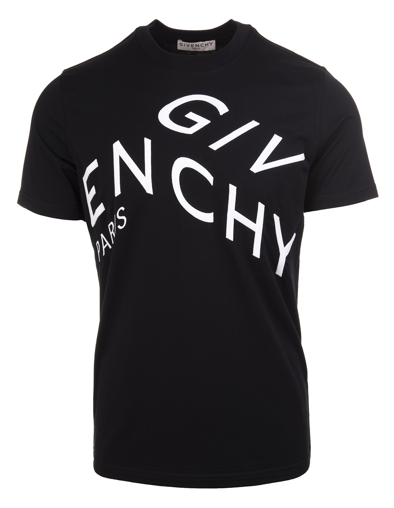 Givenchy Refracted-design Logo-embroidered T-shirt