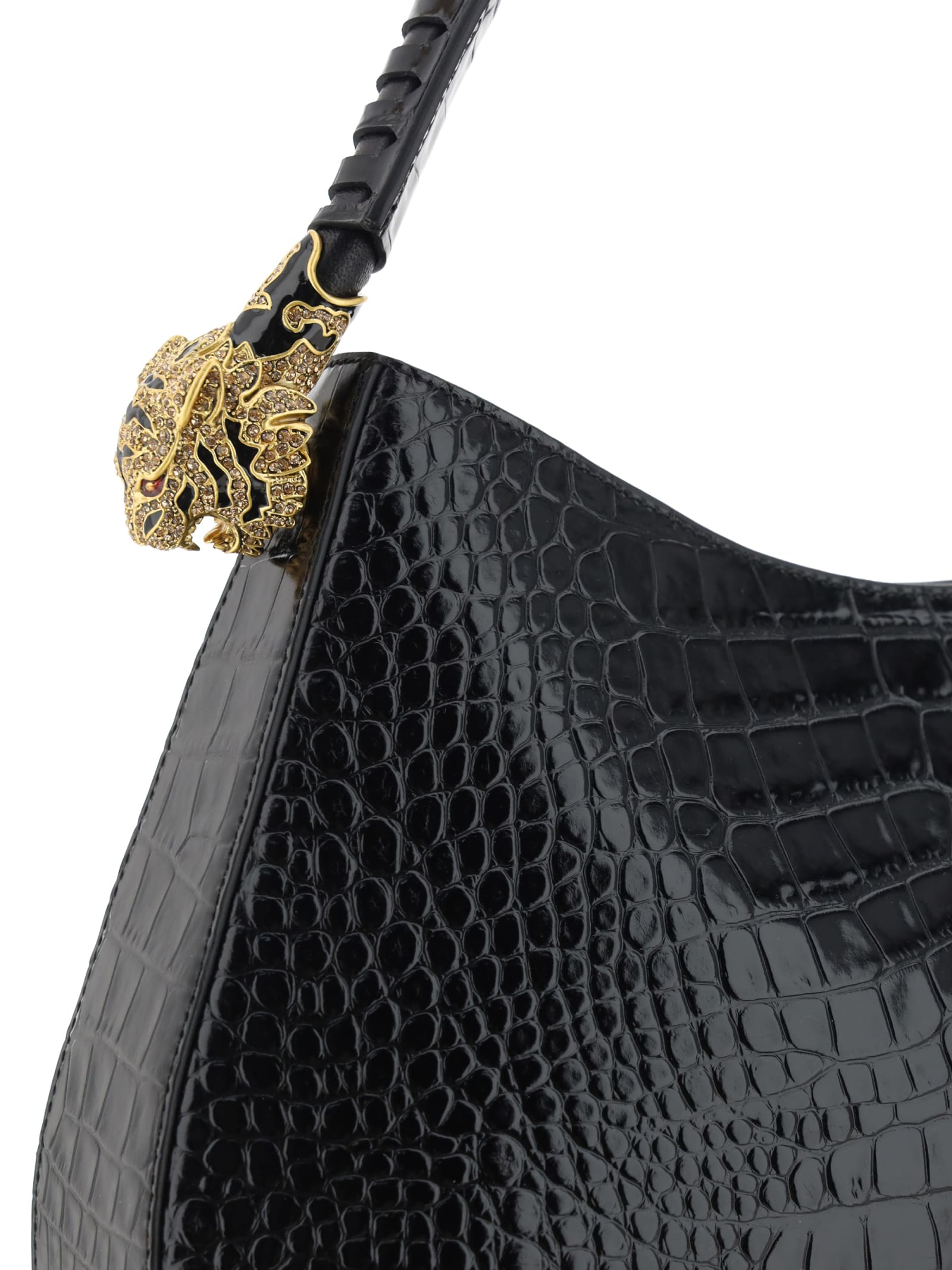 ROBERTO CAVALLI ROAR BIG HOBO HANDBAG 