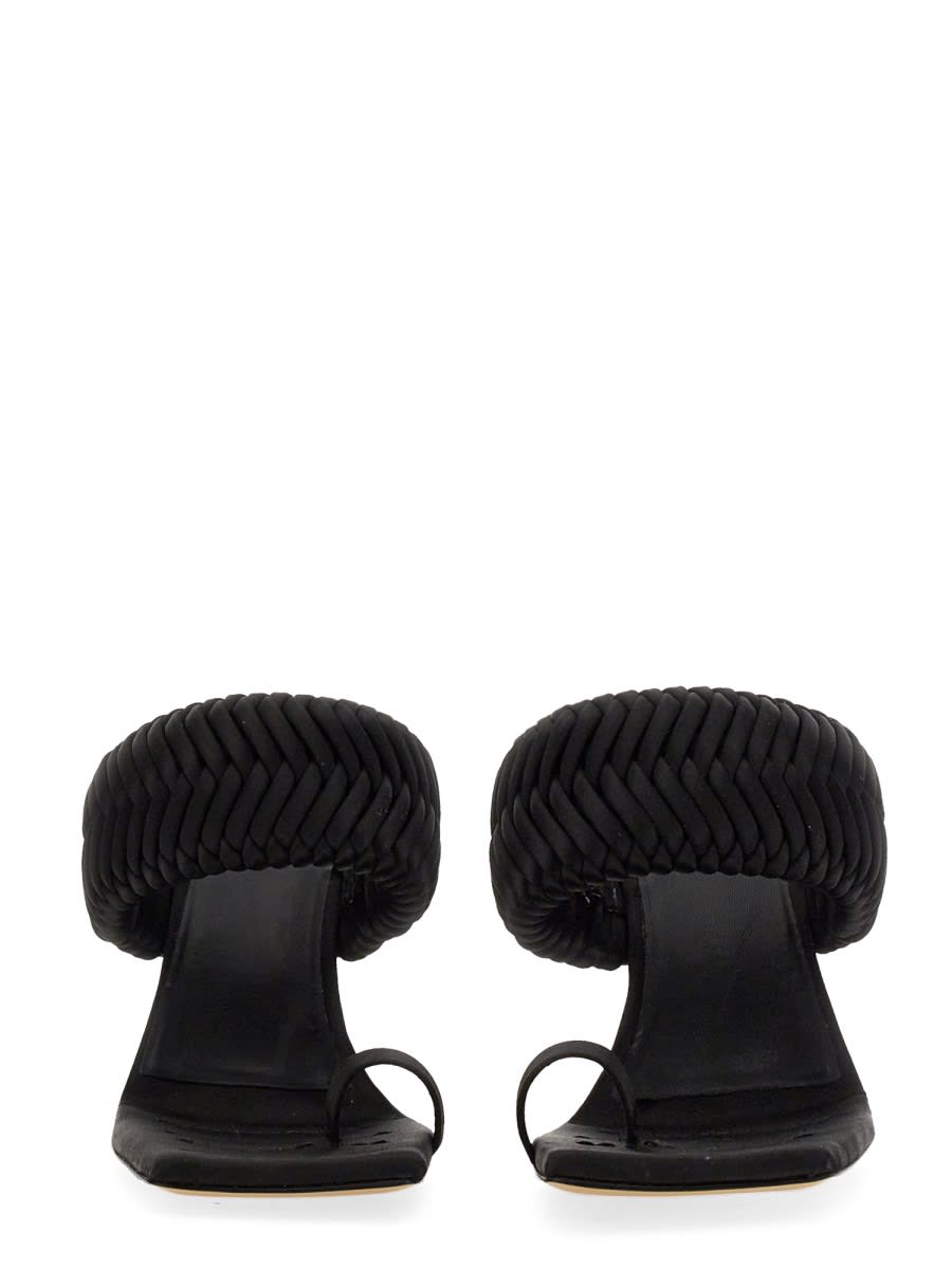 Shop Gia Borghini Rosie Sandal 1 In Black