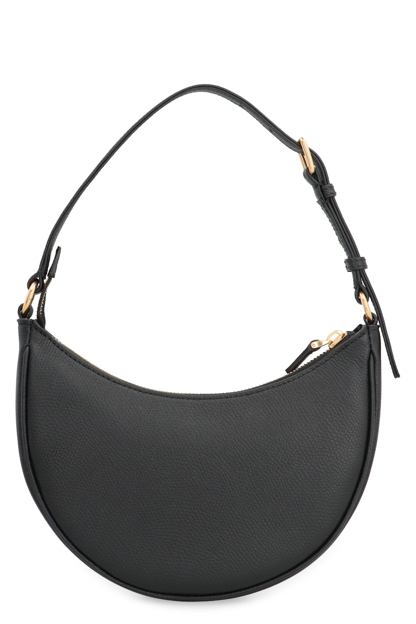 Valentino Garavani - Vlogo Signature Mini Leather Hobo Bag In Black