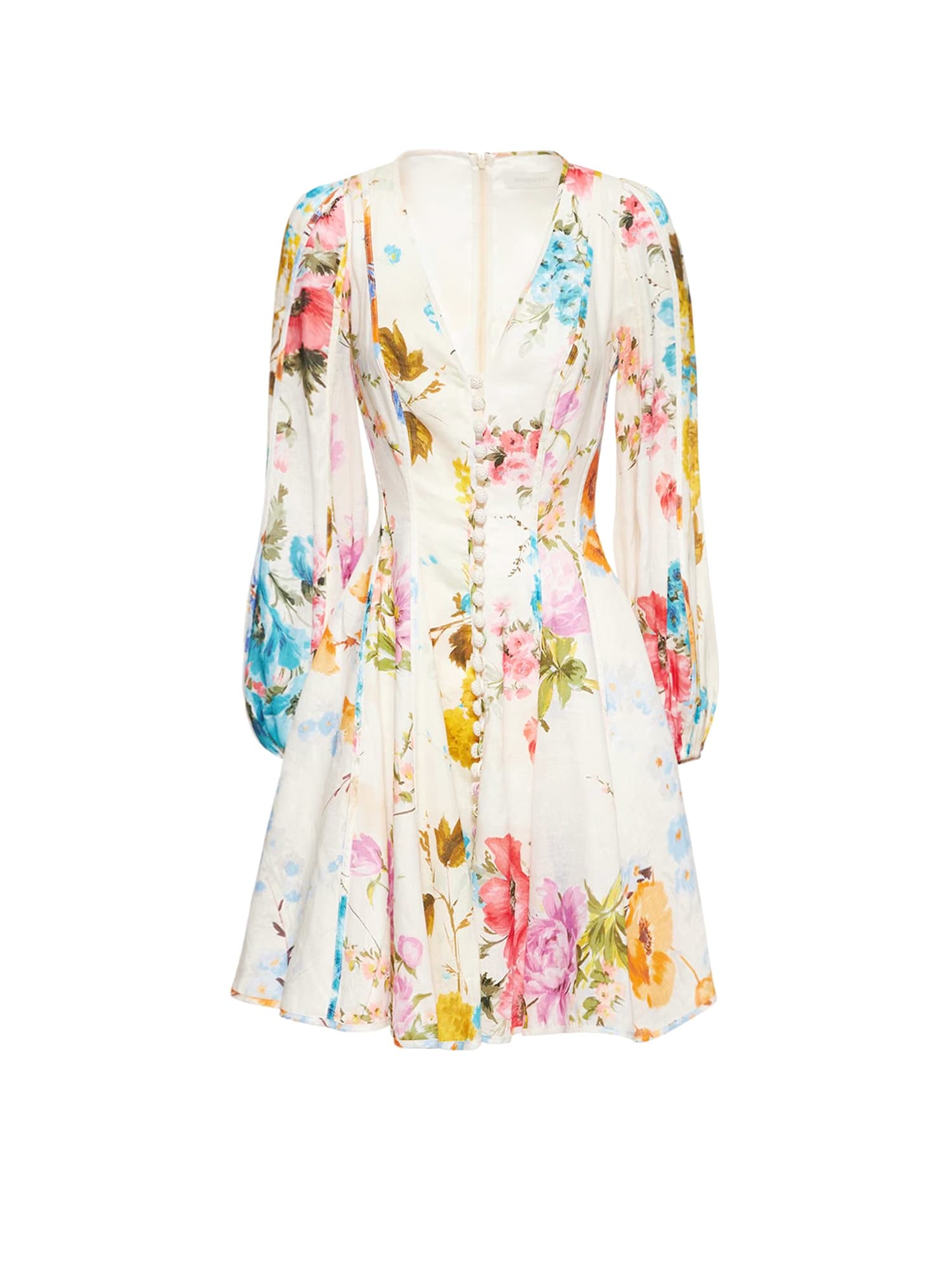 Zimmermann heathers outlet flounce floral dress