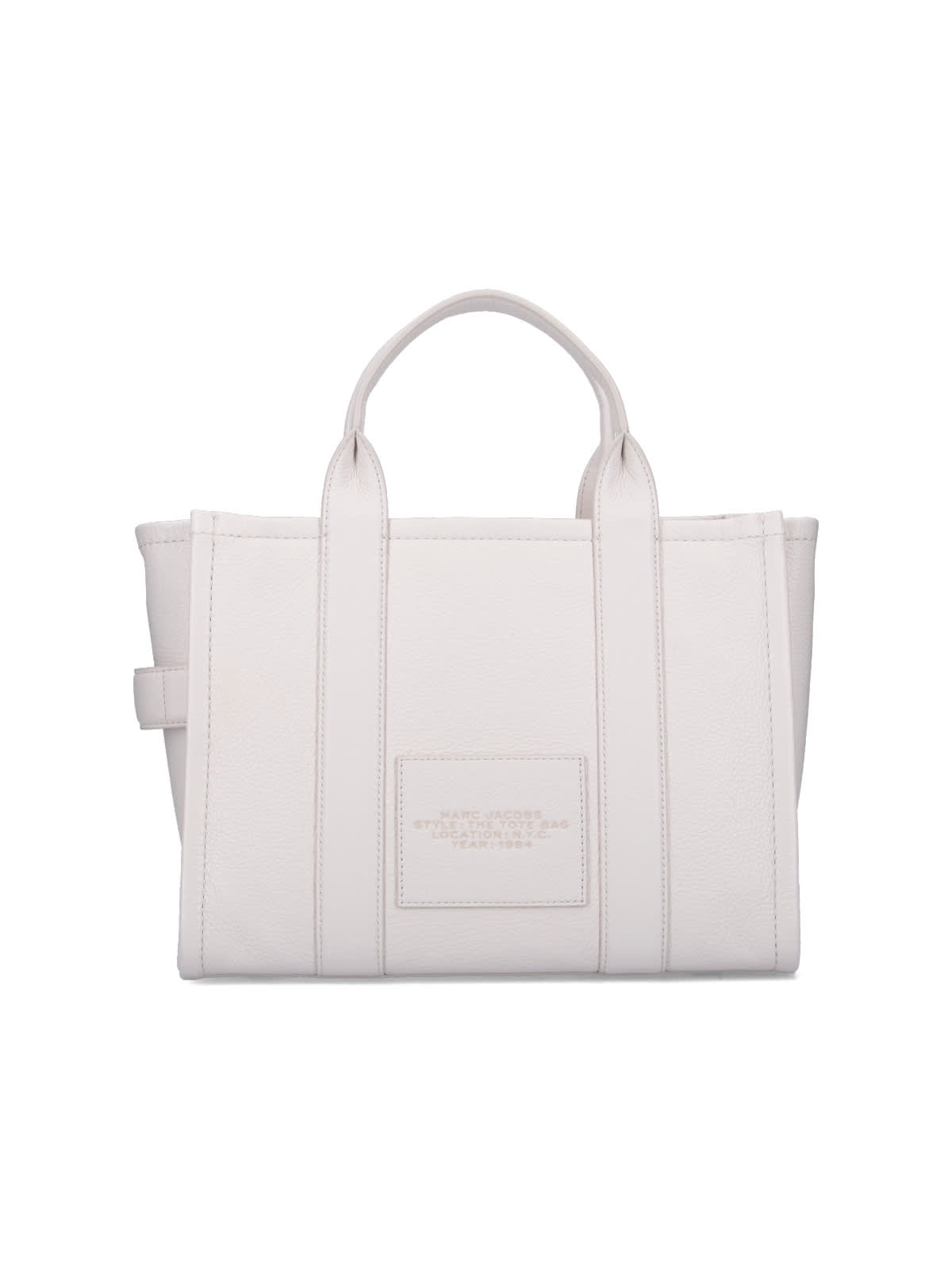 Shop Marc Jacobs The Medium Tote Bag In Crema