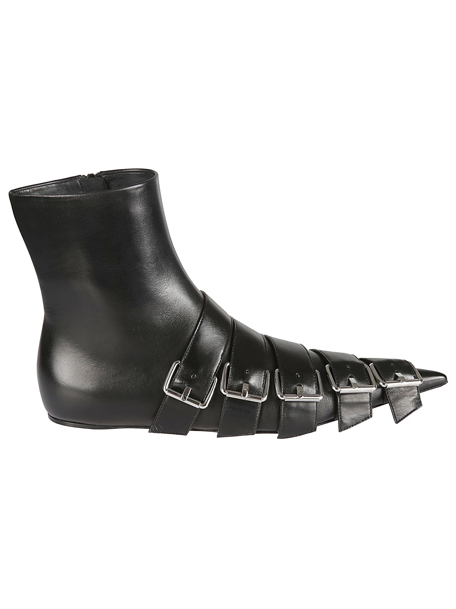 Buy Balenciaga Buckle Boots online, shop Balenciaga shoes with free shipping