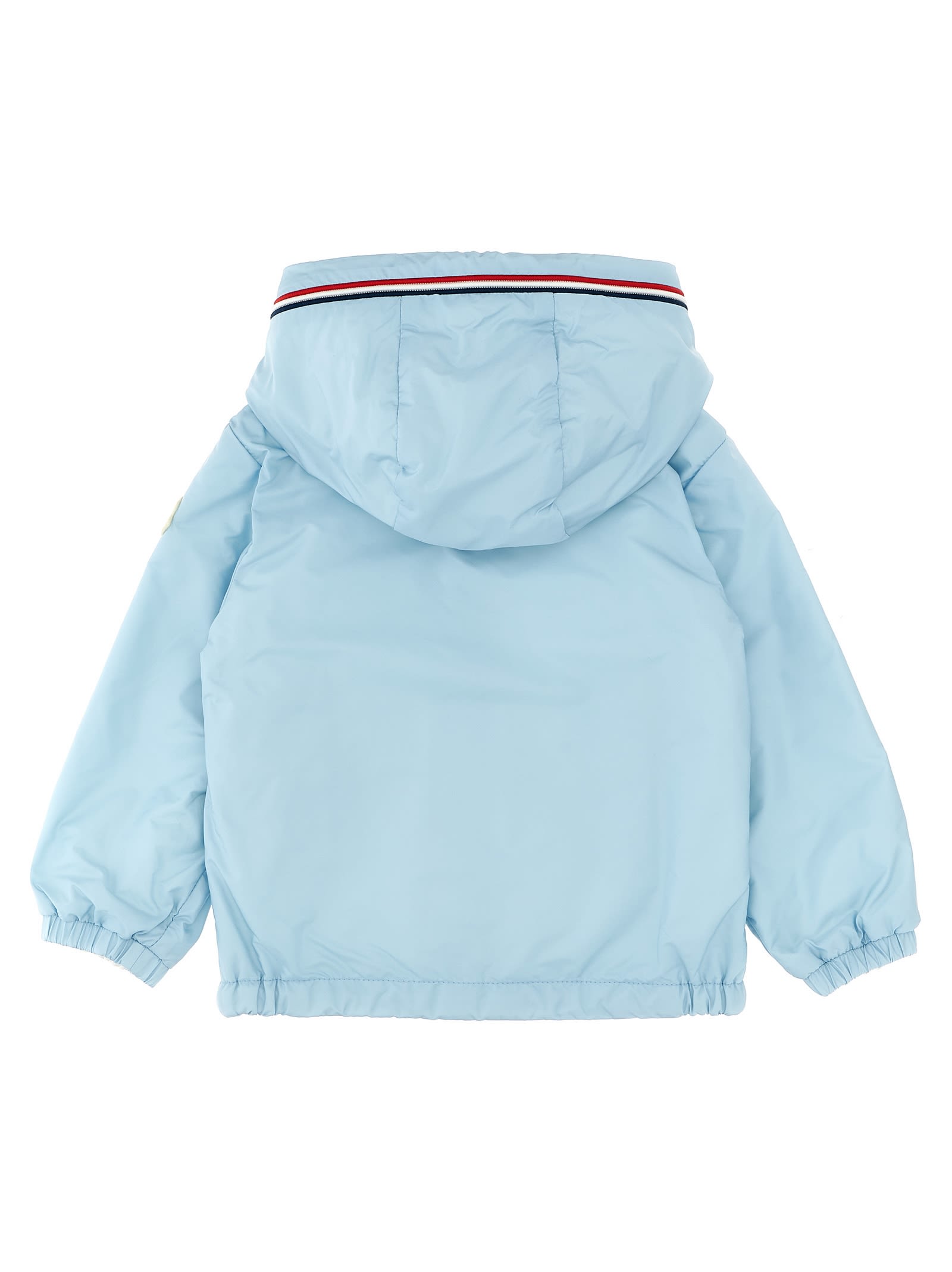 Moncler Granduc Jacket In Light Blue