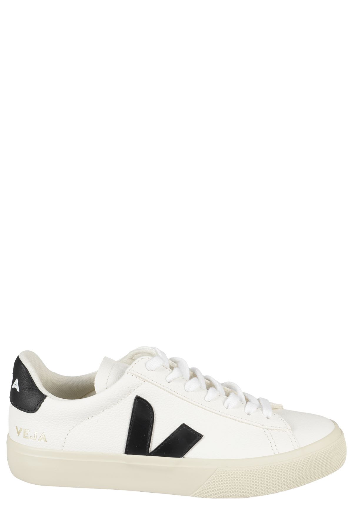 Veja White Synthetic Leather Urca Sneakers In Extra White Black