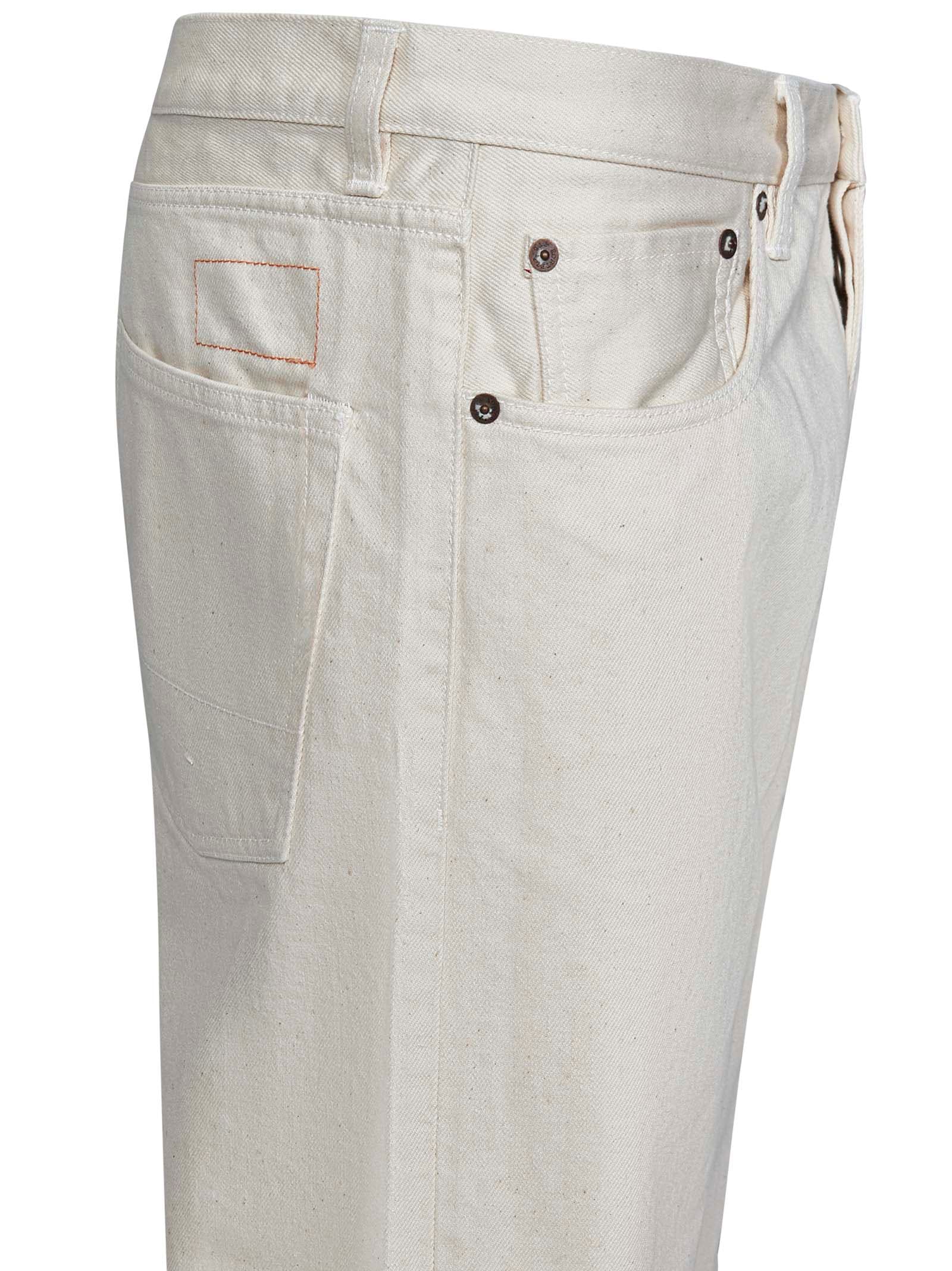 Shop Fortela 965john33 Jeans In White