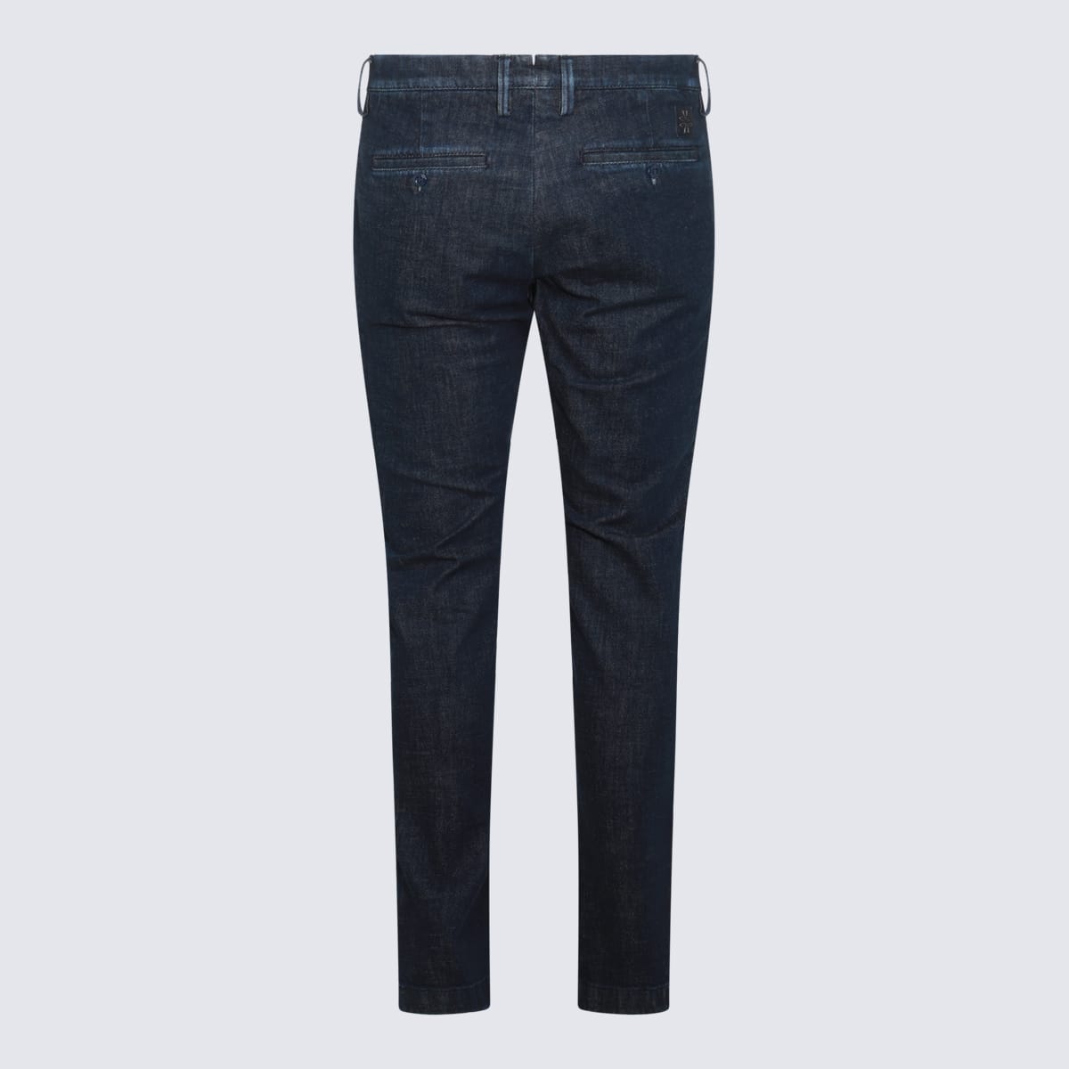 Shop Jacob Cohen Blue Cotton Denim Jeans In Dark Indigo