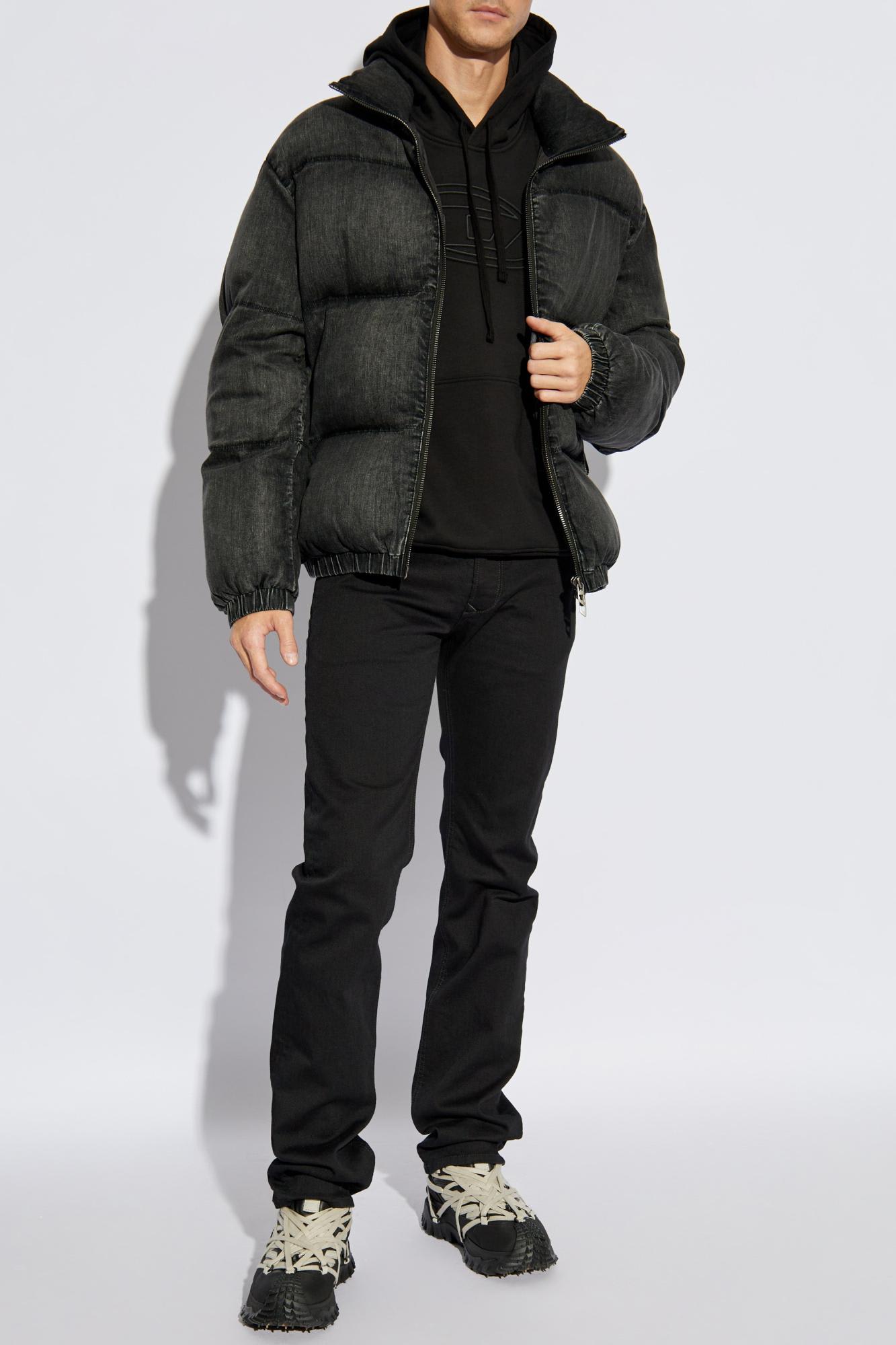 Diesel Larkee Straight Leg Jeans In Black