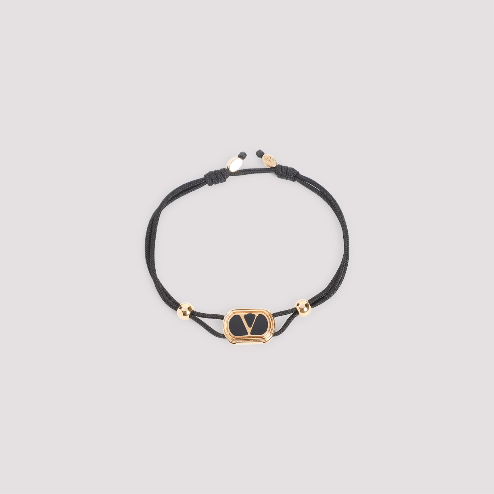 Valentino Bracelet Ovalette Cmp In Black