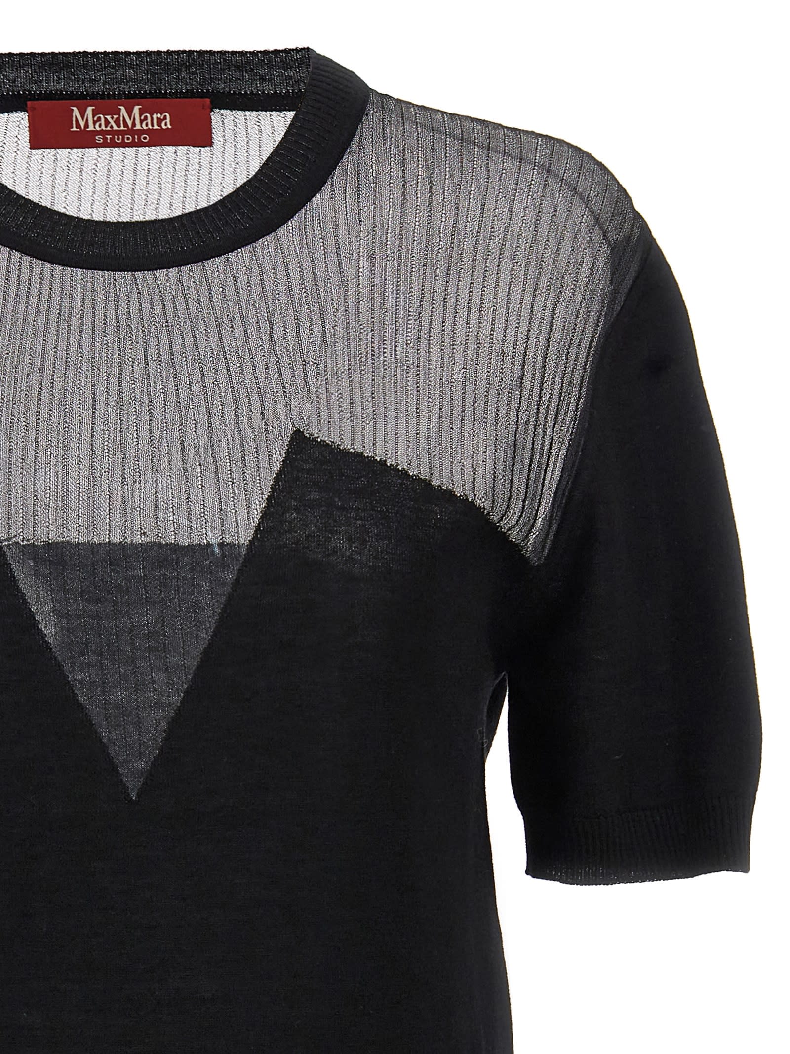 Shop Max Mara Pina Sweater In Black