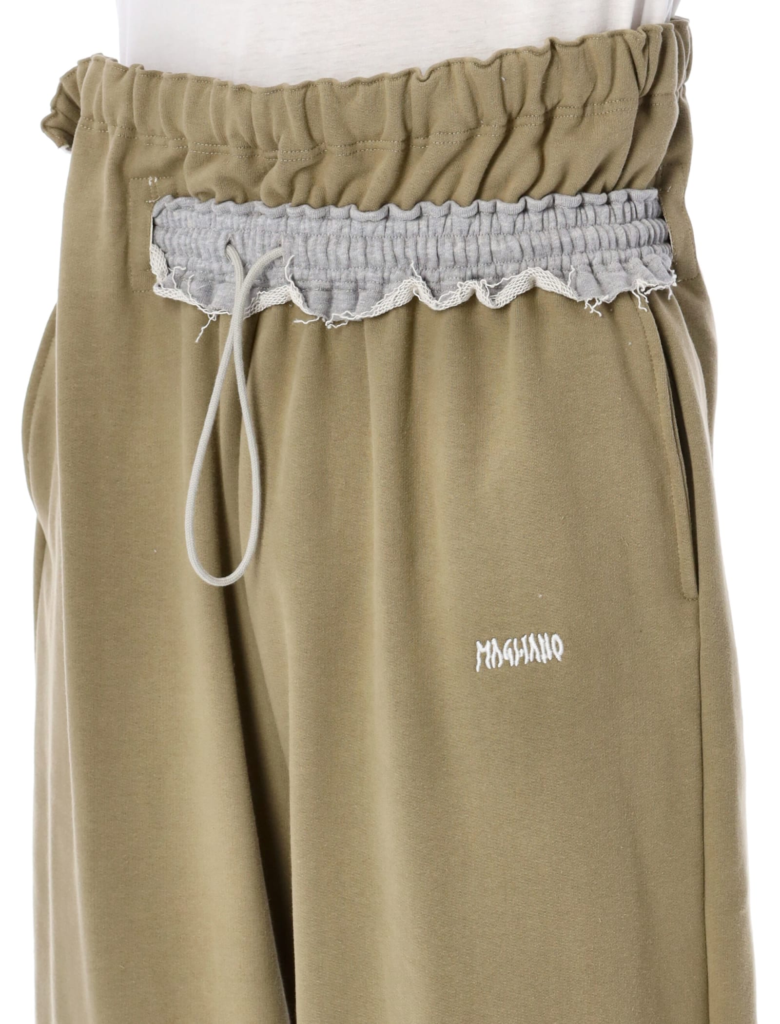 Shop Magliano Provincia Sweatpants In Olive