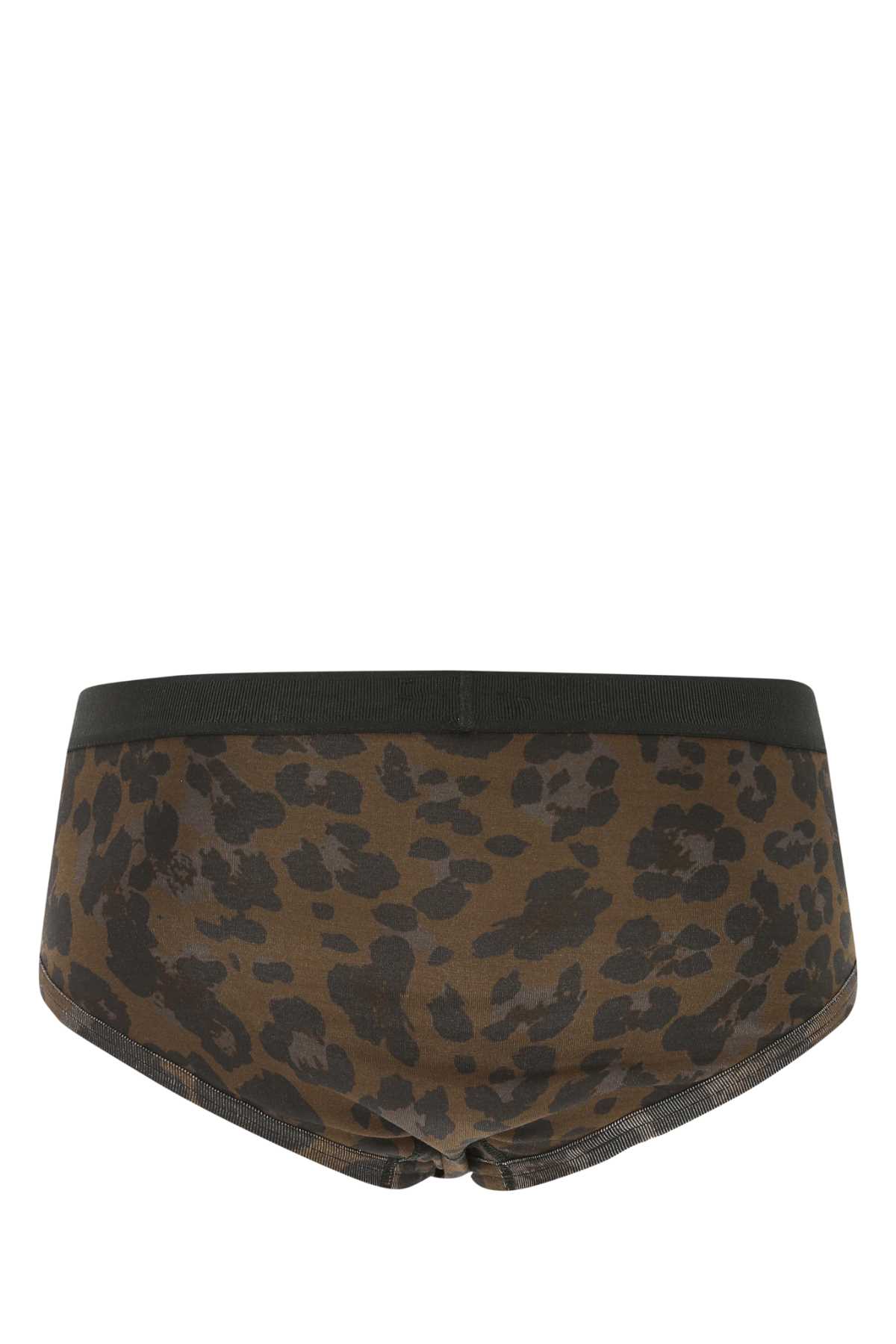 Shop Tom Ford Printed Stretch Cotton Brief In 208